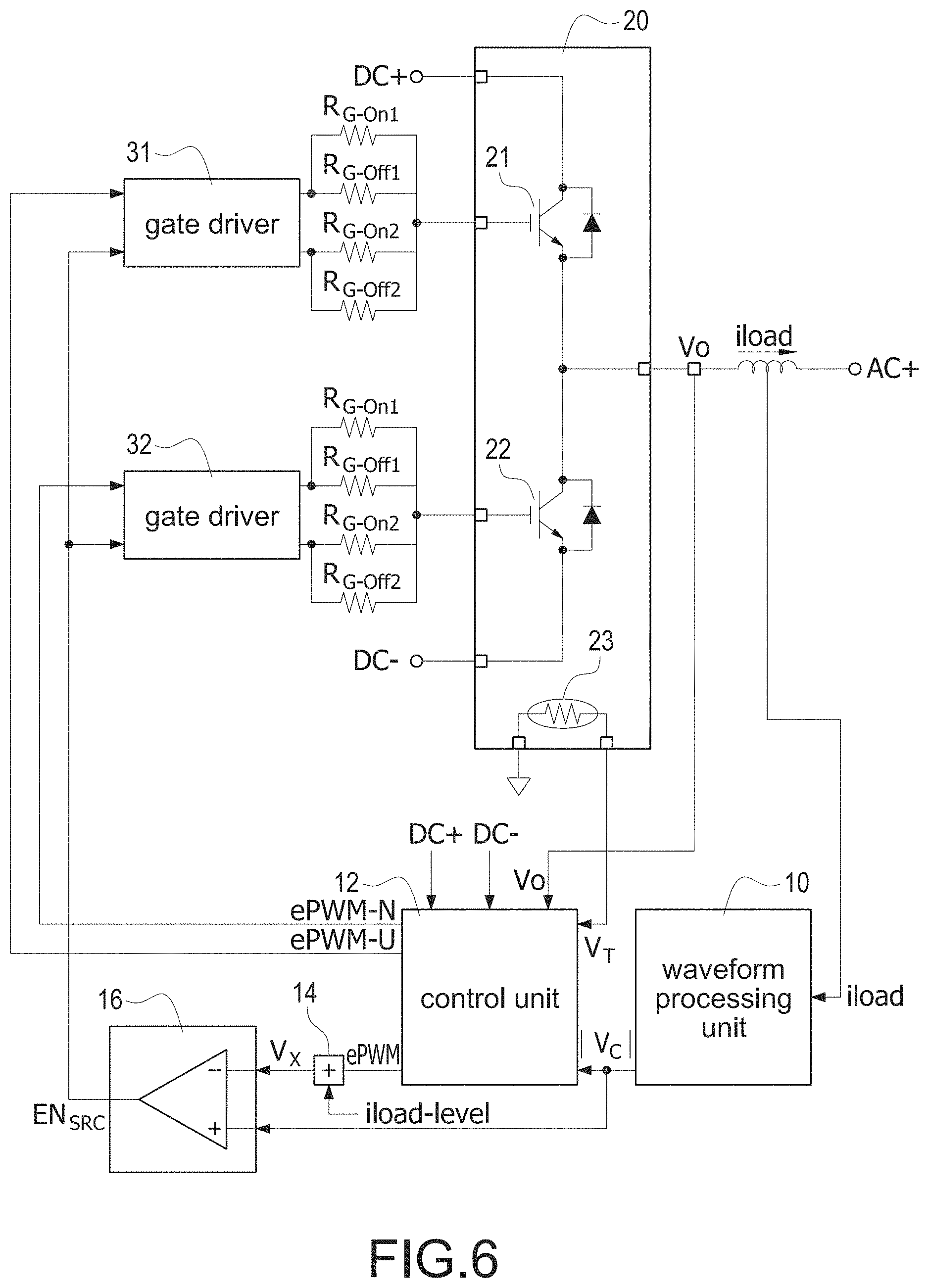 Patent US11777399 Figure 5 – Power drive circuit and method of controlling the same