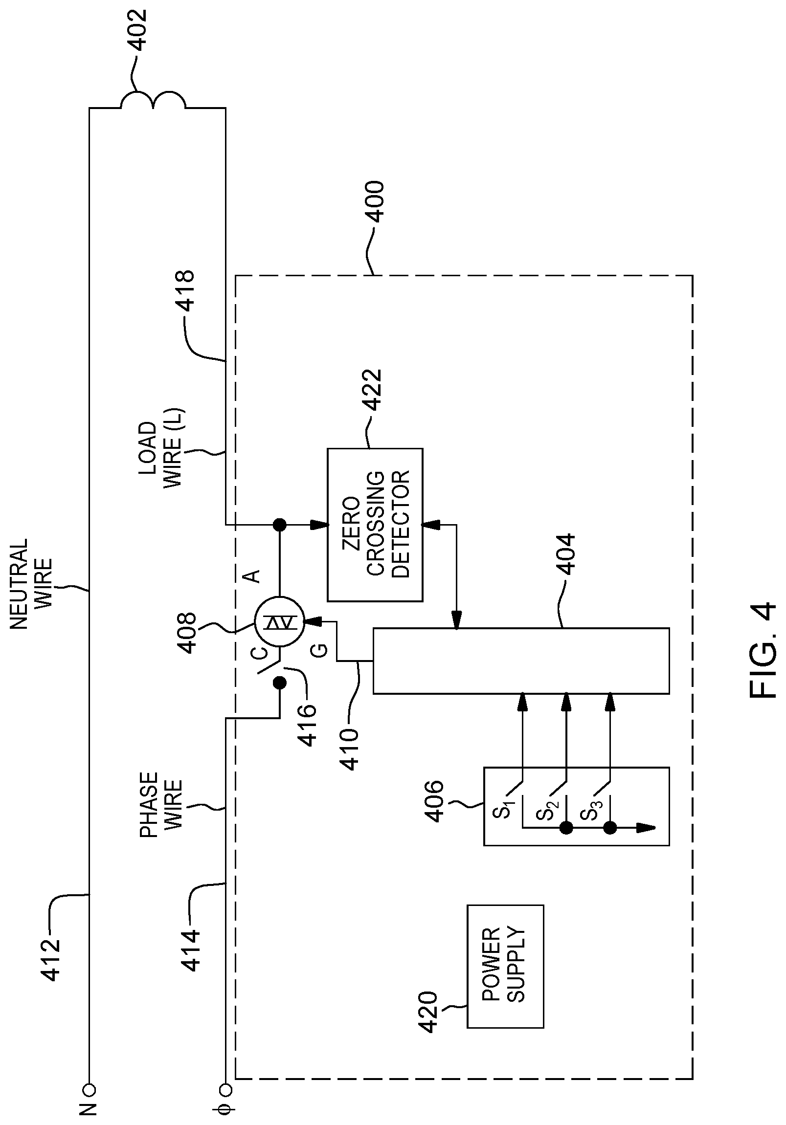 Patent US11777400 Figure 3 – Switching control in electrical load controllers