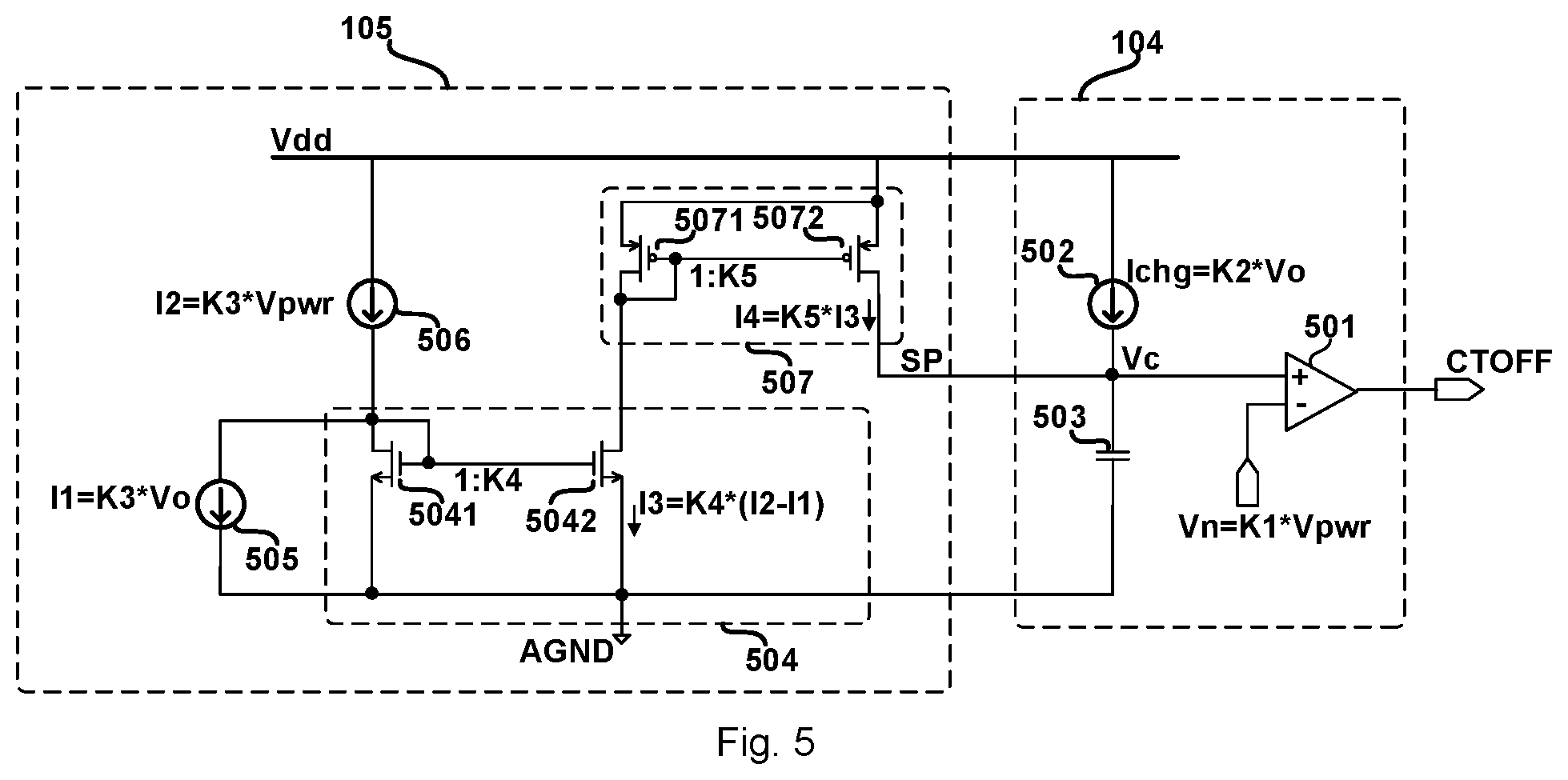 Patent US11777405 Figure 3 – Boost off time adaptive adjustment unit and power converter comprising the same