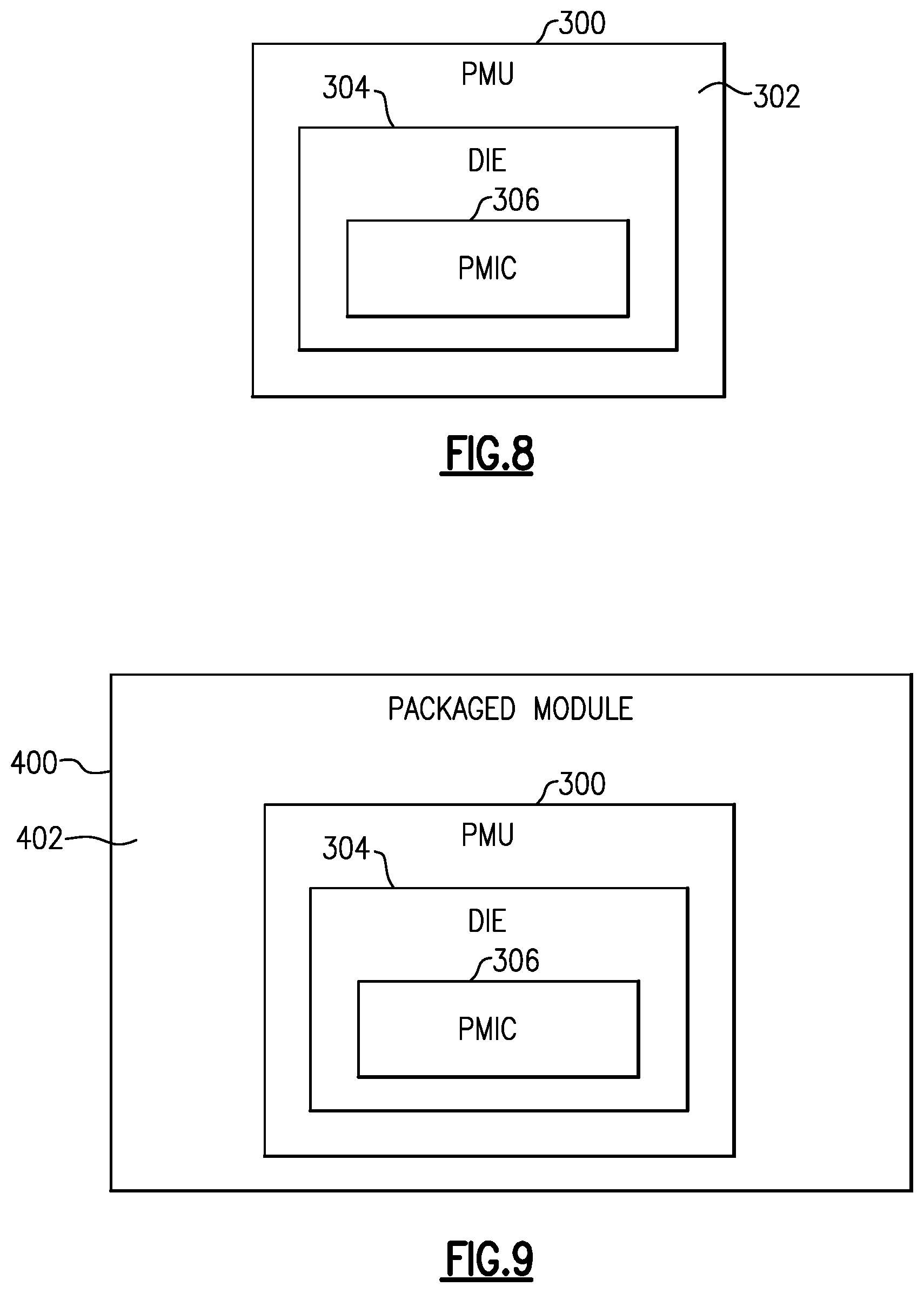 Patent US11777407 Figure 8 – Power management systems and methods related to a plurality of converters for providing dual integrated multi-mode power management