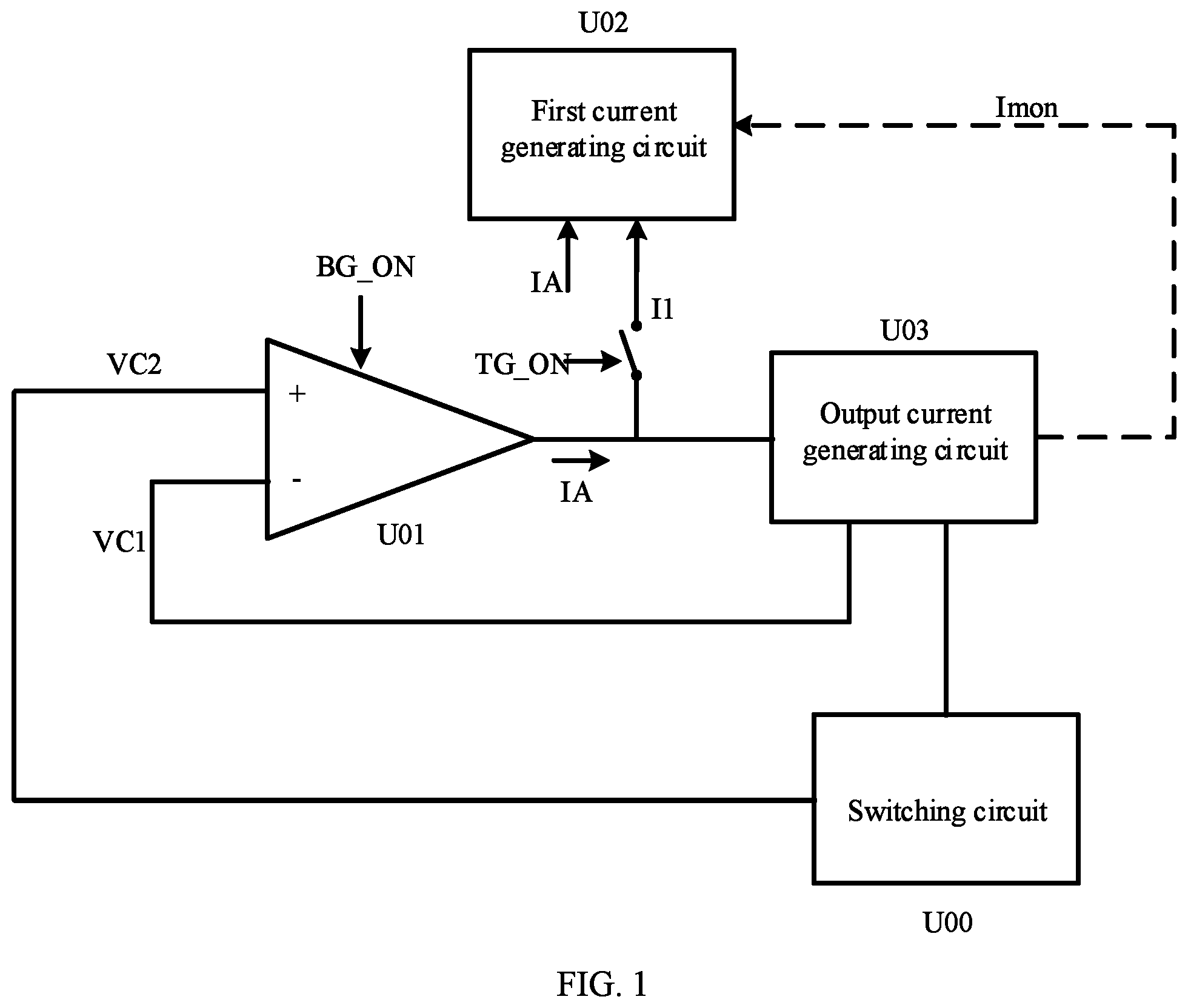 Patent US11777409 Figure 1 – Inductive current simulation circuit of switching circuit, inductive current simulation method of switching circuit, and switched-mode power supply