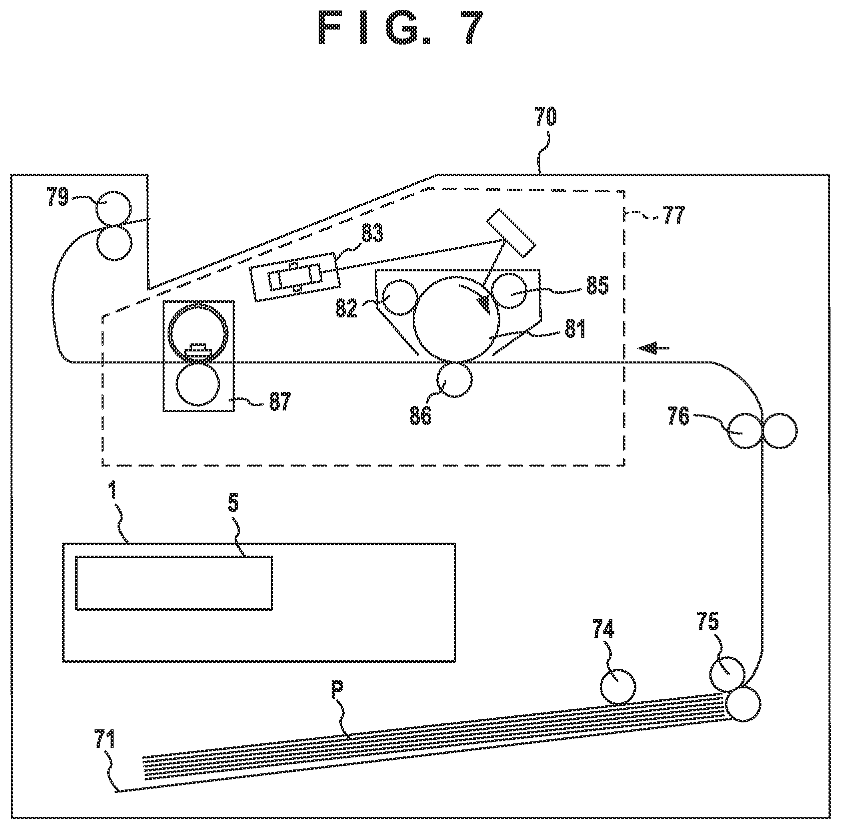 Patent US11777410 Figure 7 – Power supply apparatus for stabilizing power supply capability of auxiliary winding provided in transformer