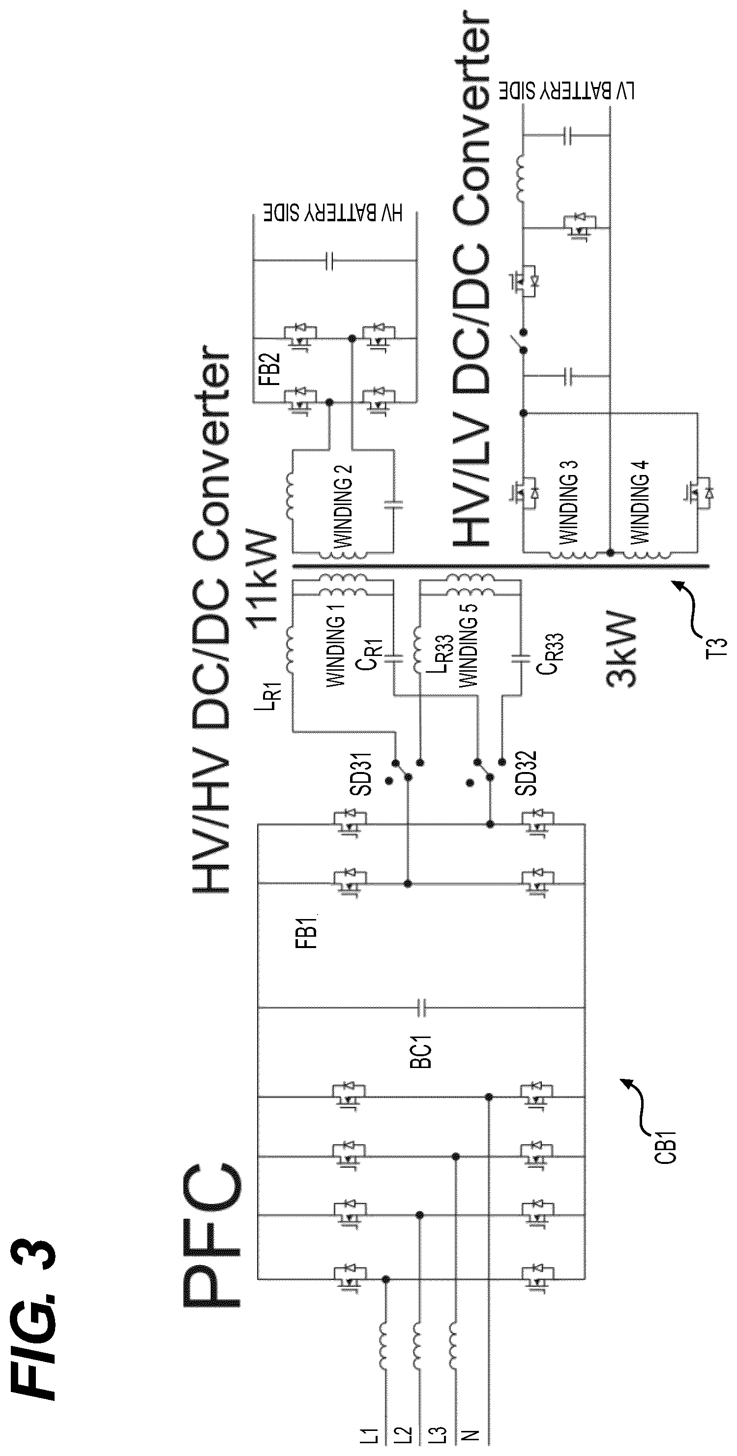 Patent US11777411 Figure 3 – Resonant power converter for wide voltage switching