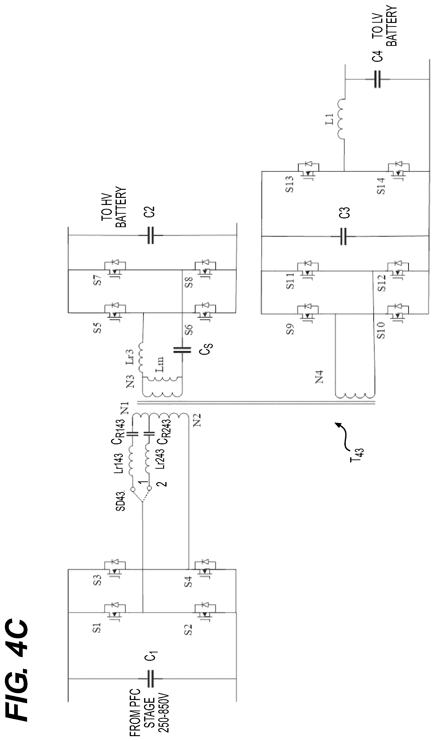 Patent US11777411 Figure 6 – Resonant power converter for wide voltage switching
