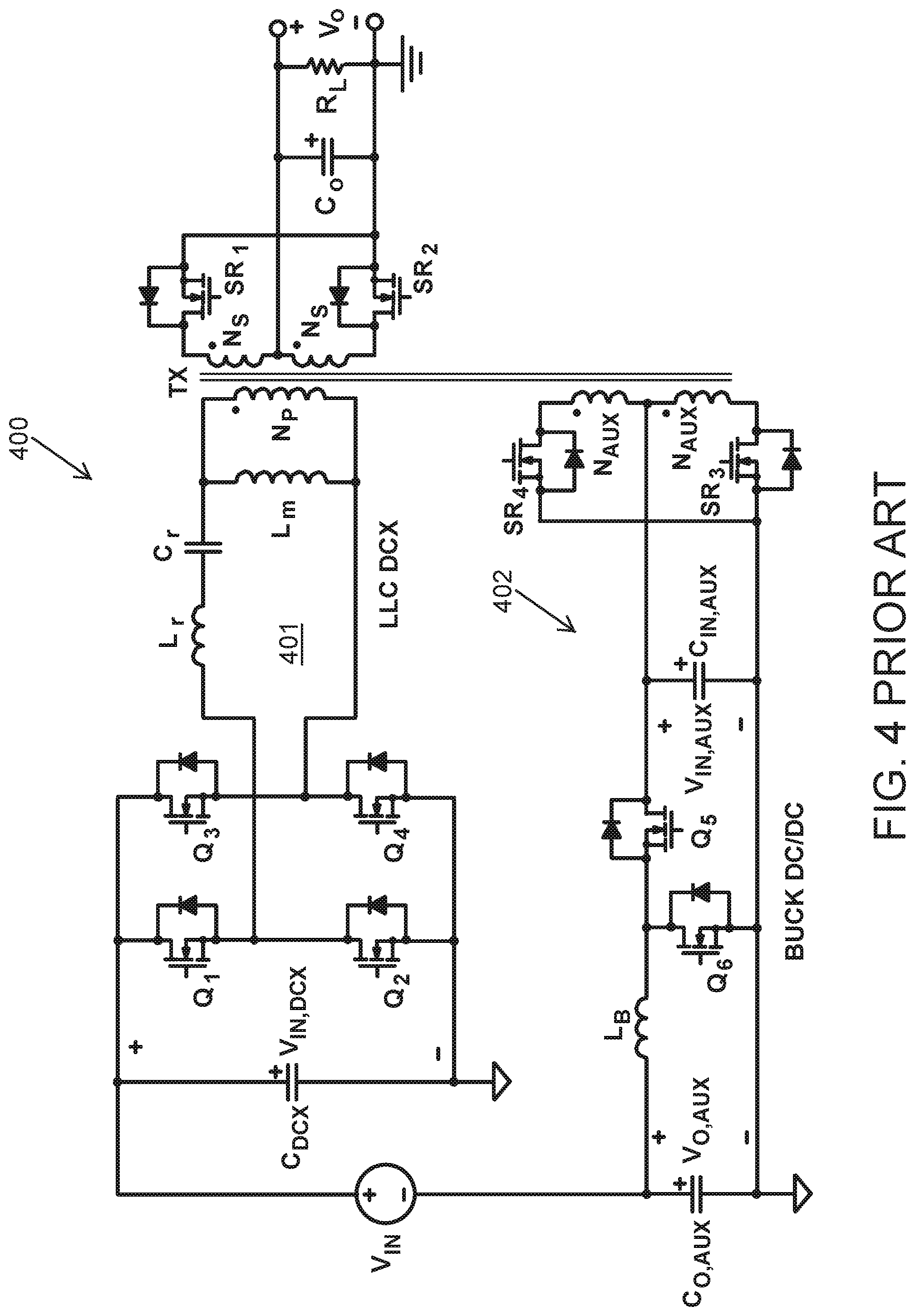 Patent US11777413 Figure 4 – Sigma, delta and sigma-delta DC/DC converters for wide input and output voltage ranges