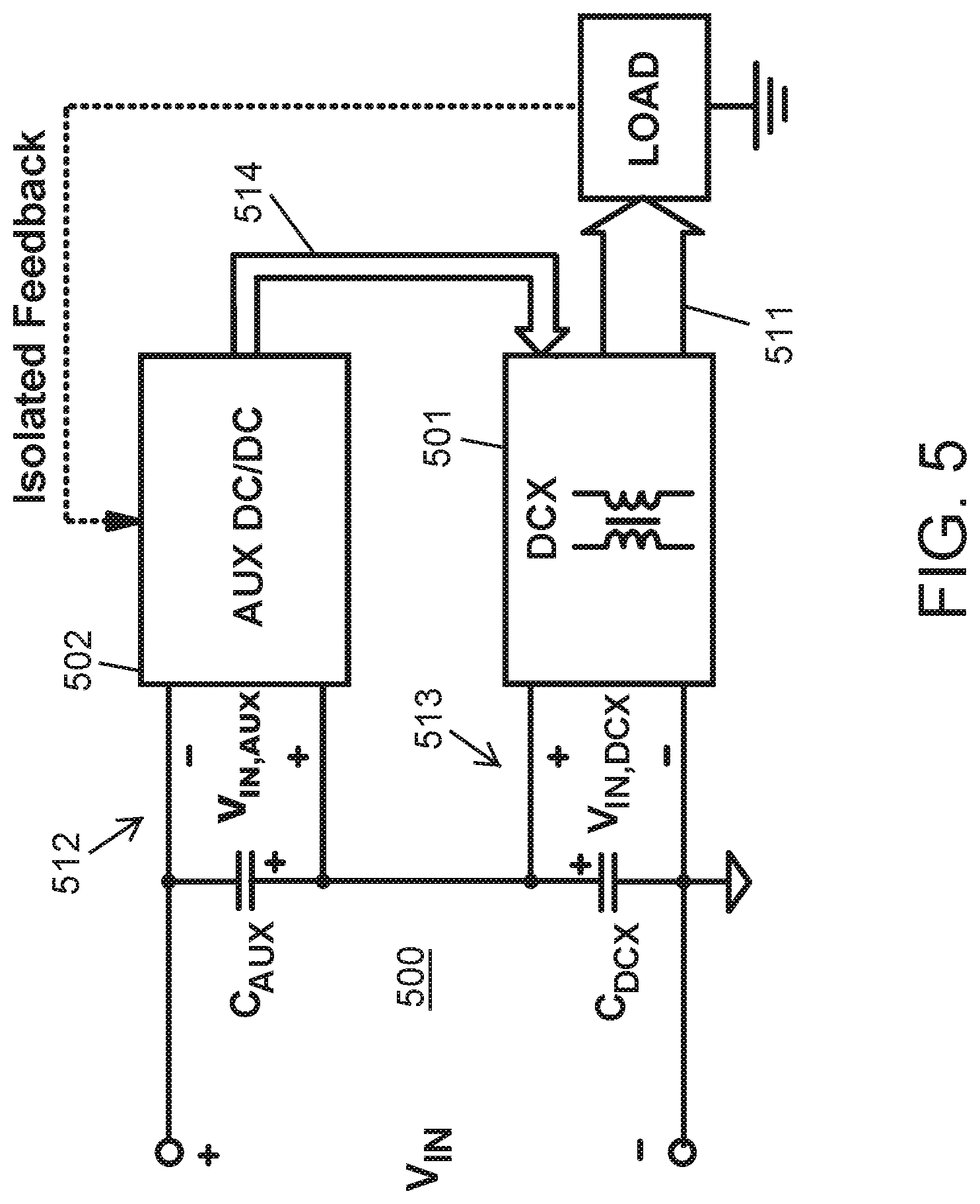 Patent US11777413 Figure 5 – Sigma, delta and sigma-delta DC/DC converters for wide input and output voltage ranges