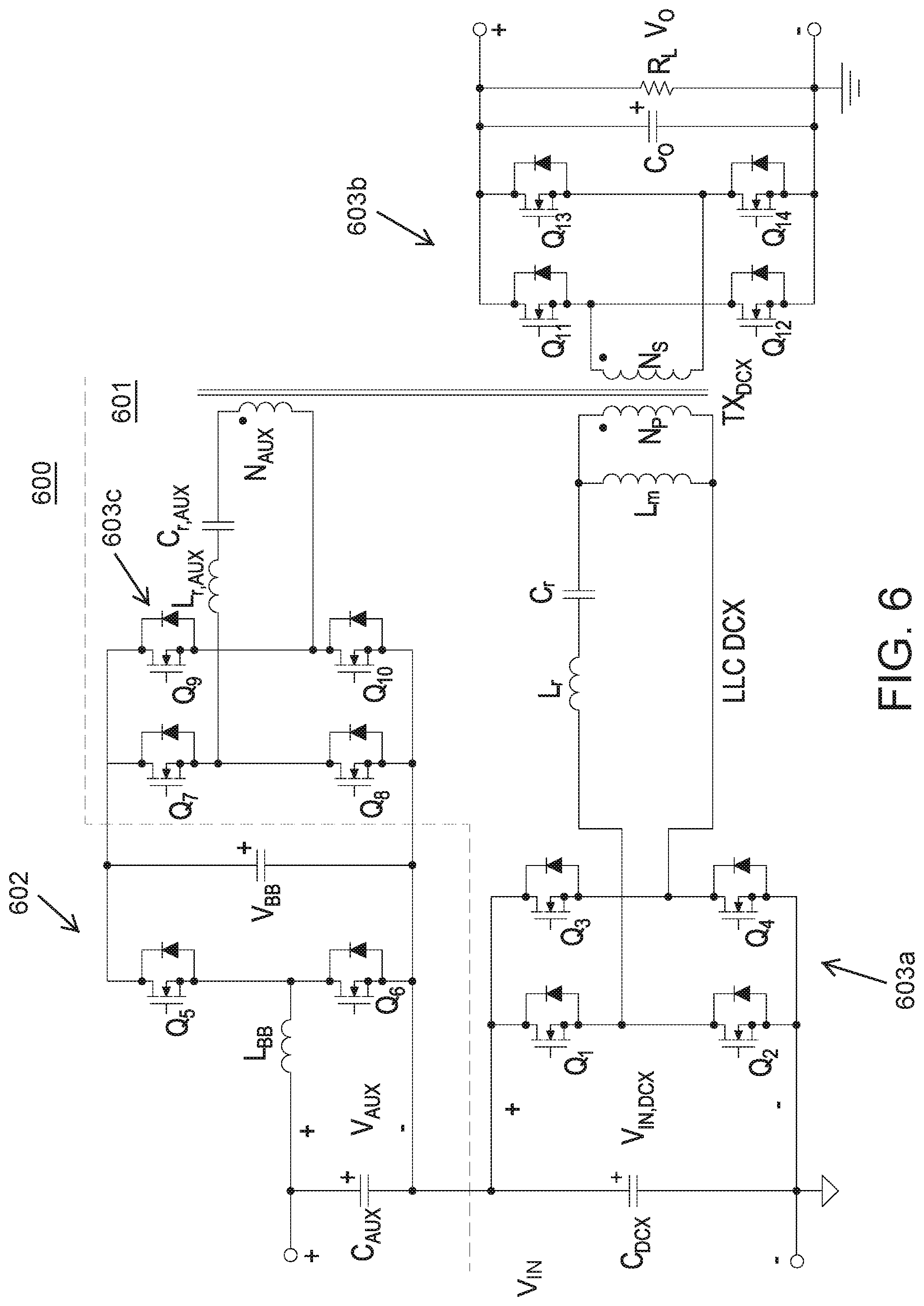 Patent US11777413 Figure 6 – Sigma, delta and sigma-delta DC/DC converters for wide input and output voltage ranges