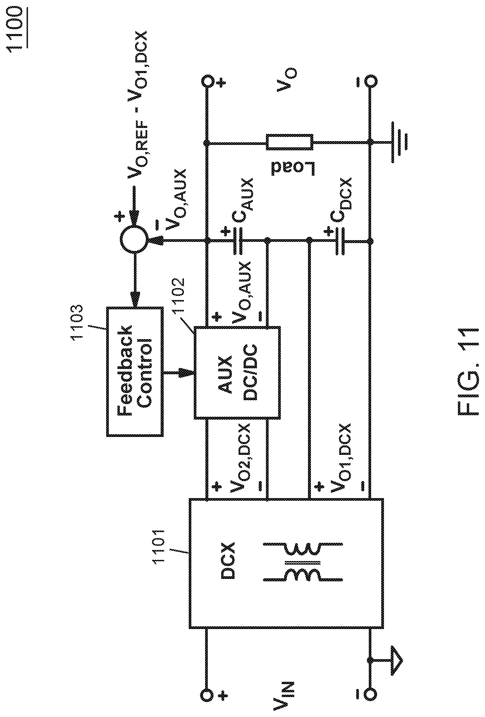 Patent US11777413 Figure 11 – Sigma, delta and sigma-delta DC/DC converters for wide input and output voltage ranges