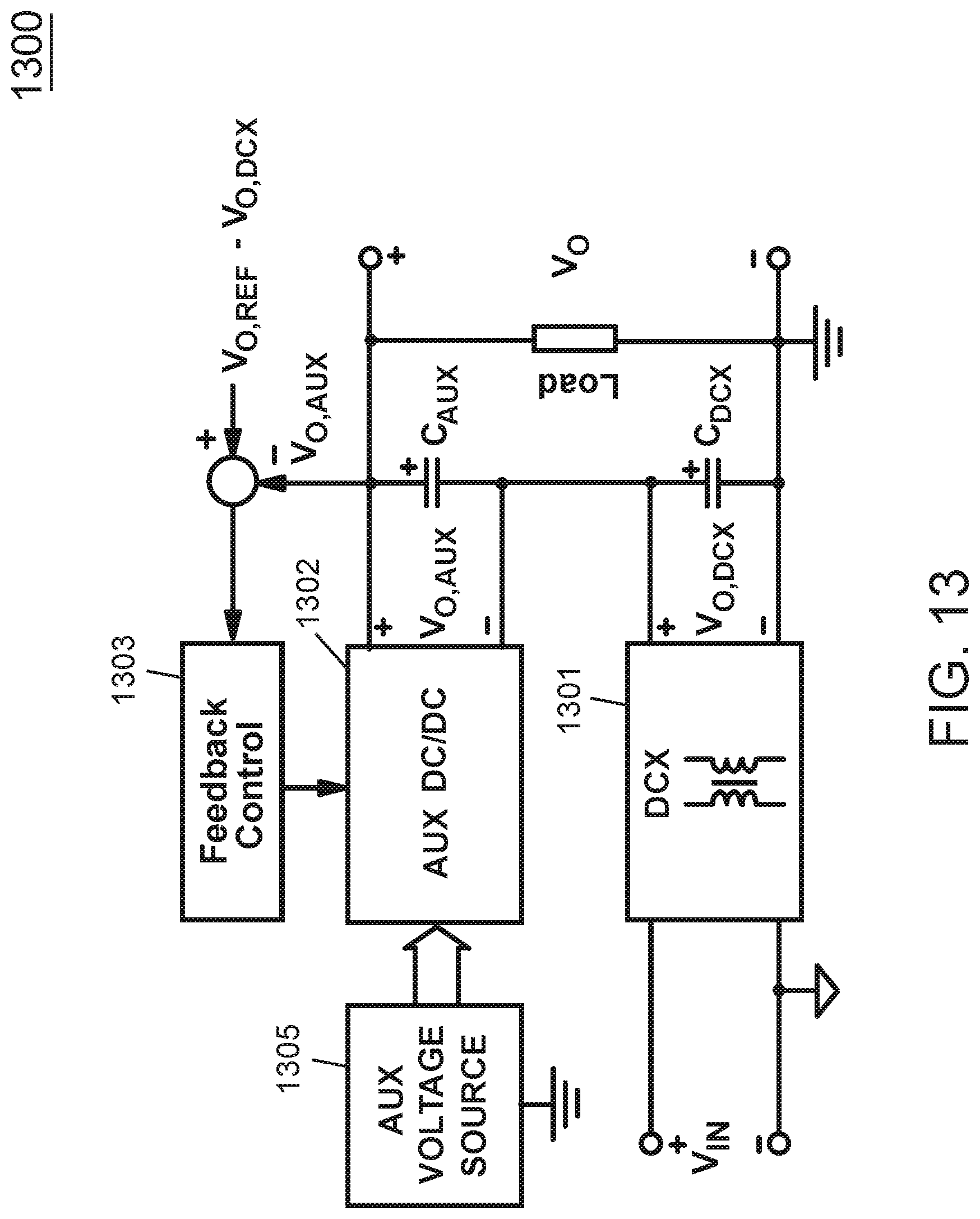 Patent US11777413 Figure 13 – Sigma, delta and sigma-delta DC/DC converters for wide input and output voltage ranges