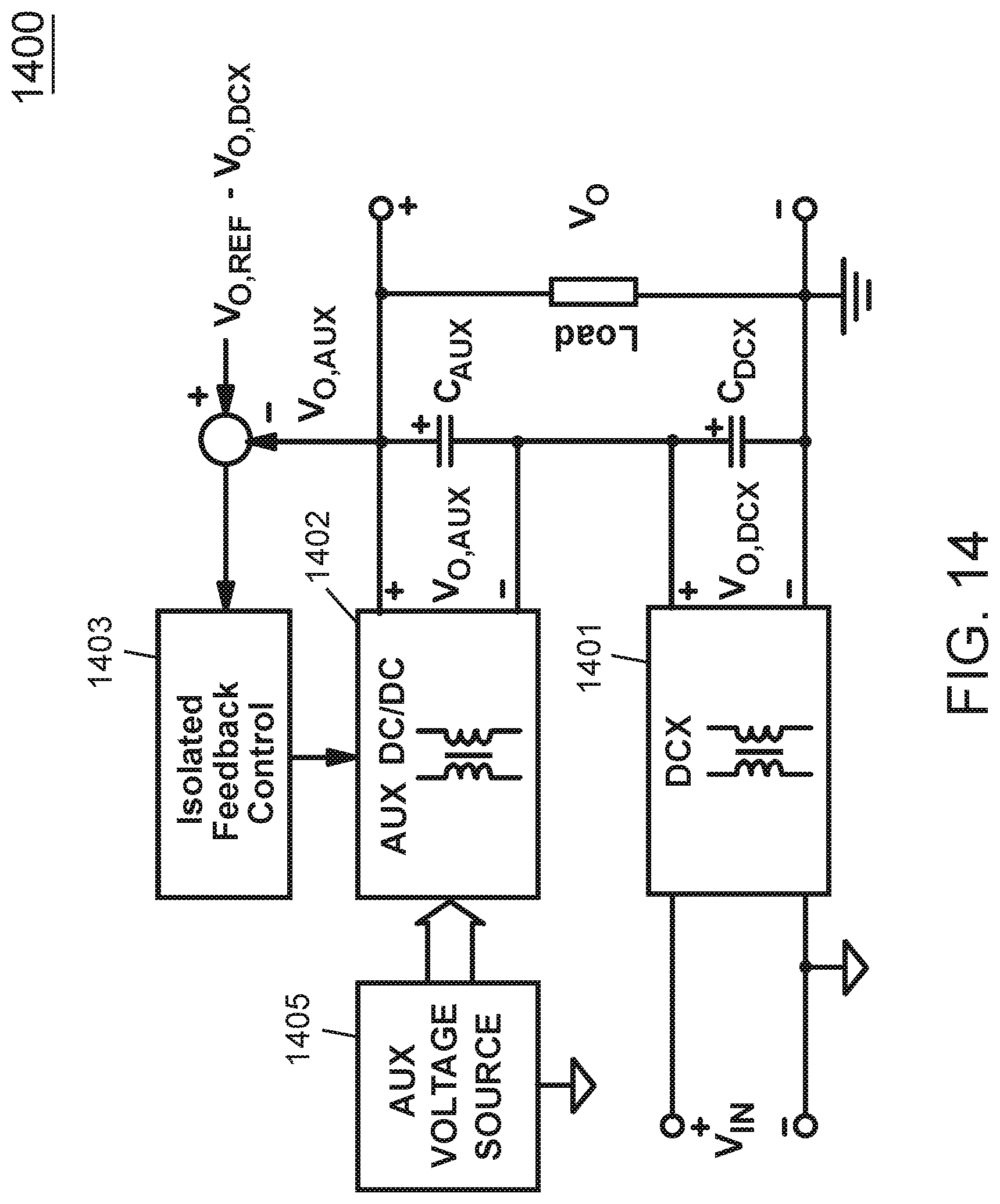 Patent US11777413 Figure 14 – Sigma, delta and sigma-delta DC/DC converters for wide input and output voltage ranges