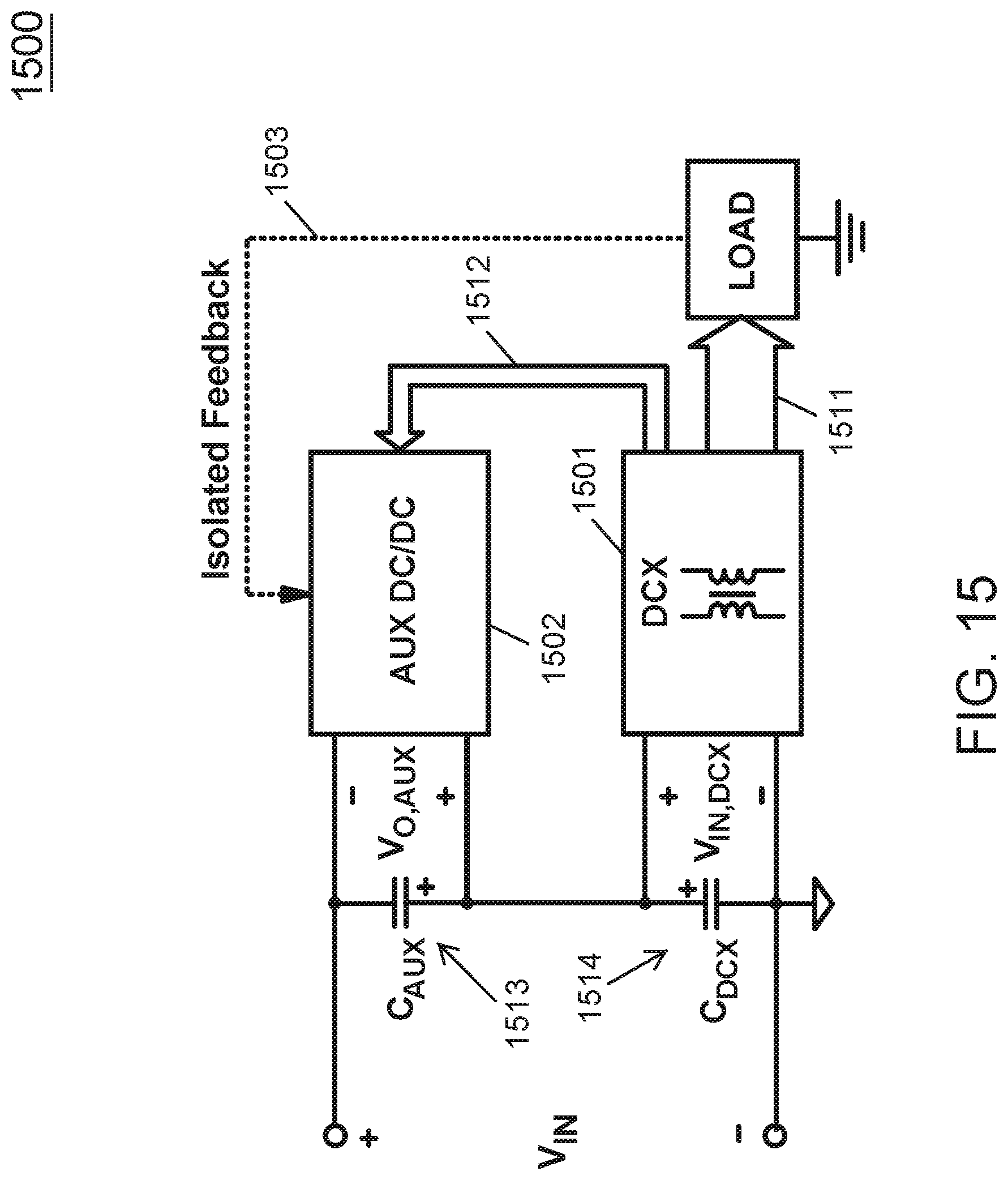 Patent US11777413 Figure 15 – Sigma, delta and sigma-delta DC/DC converters for wide input and output voltage ranges