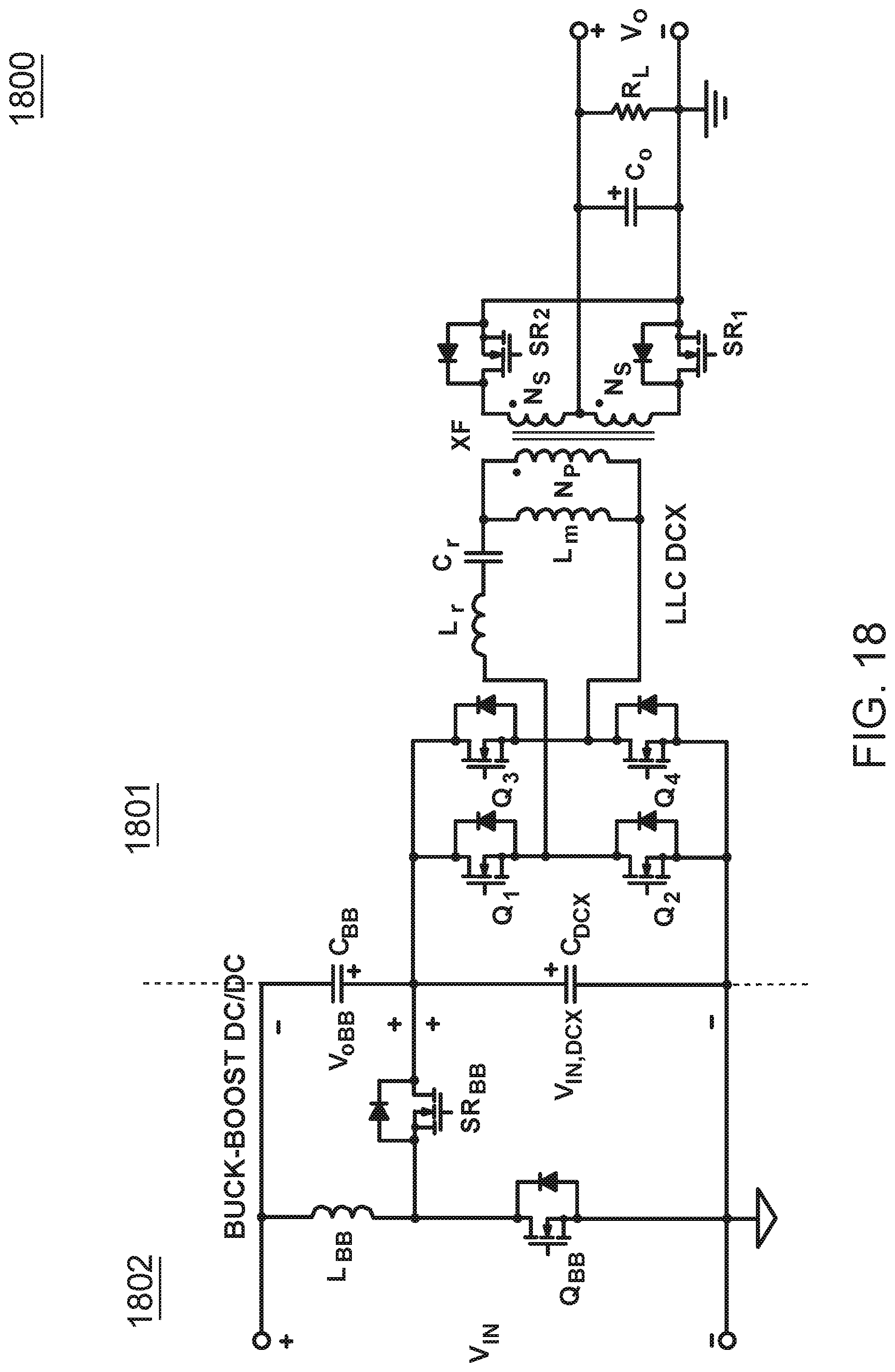 Patent US11777413 Figure 18 – Sigma, delta and sigma-delta DC/DC converters for wide input and output voltage ranges
