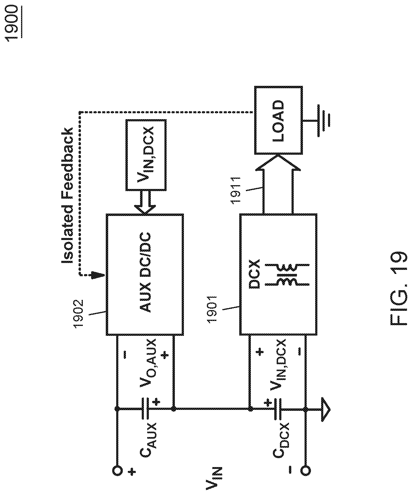 Patent US11777413 Figure 19 – Sigma, delta and sigma-delta DC/DC converters for wide input and output voltage ranges
