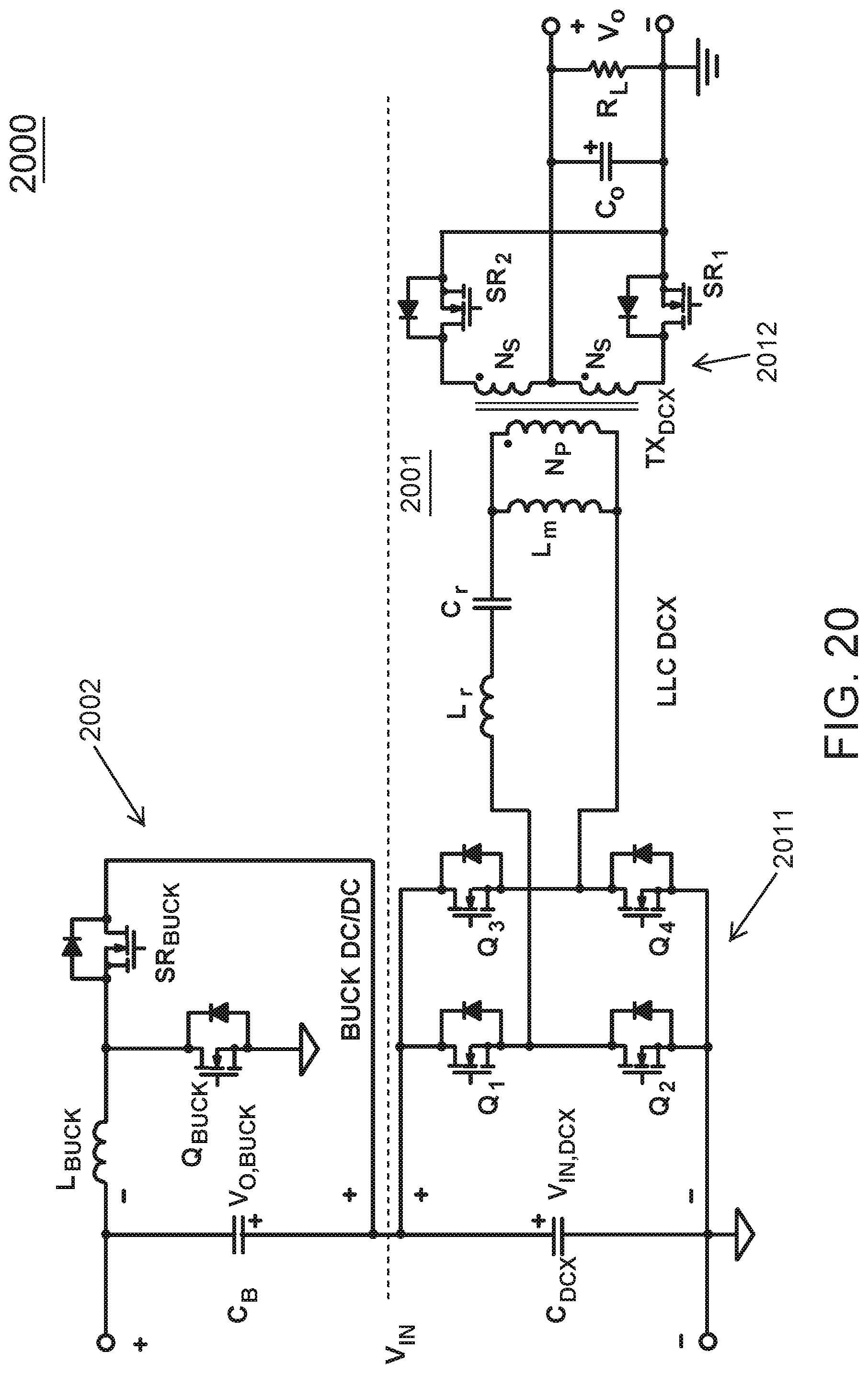 Patent US11777413 Figure 20 – Sigma, delta and sigma-delta DC/DC converters for wide input and output voltage ranges