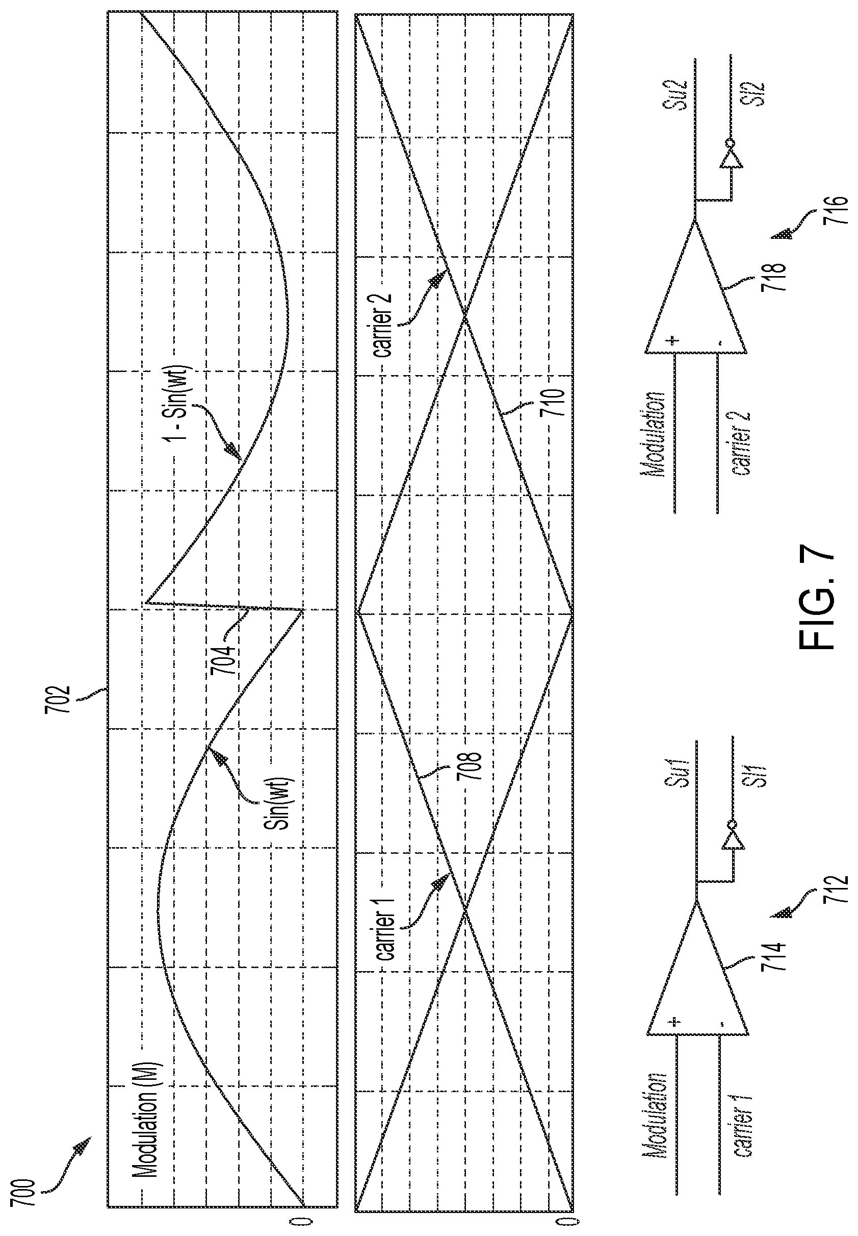 Patent US11777414 Figure 7 – Interleaved power conversion systems and methods