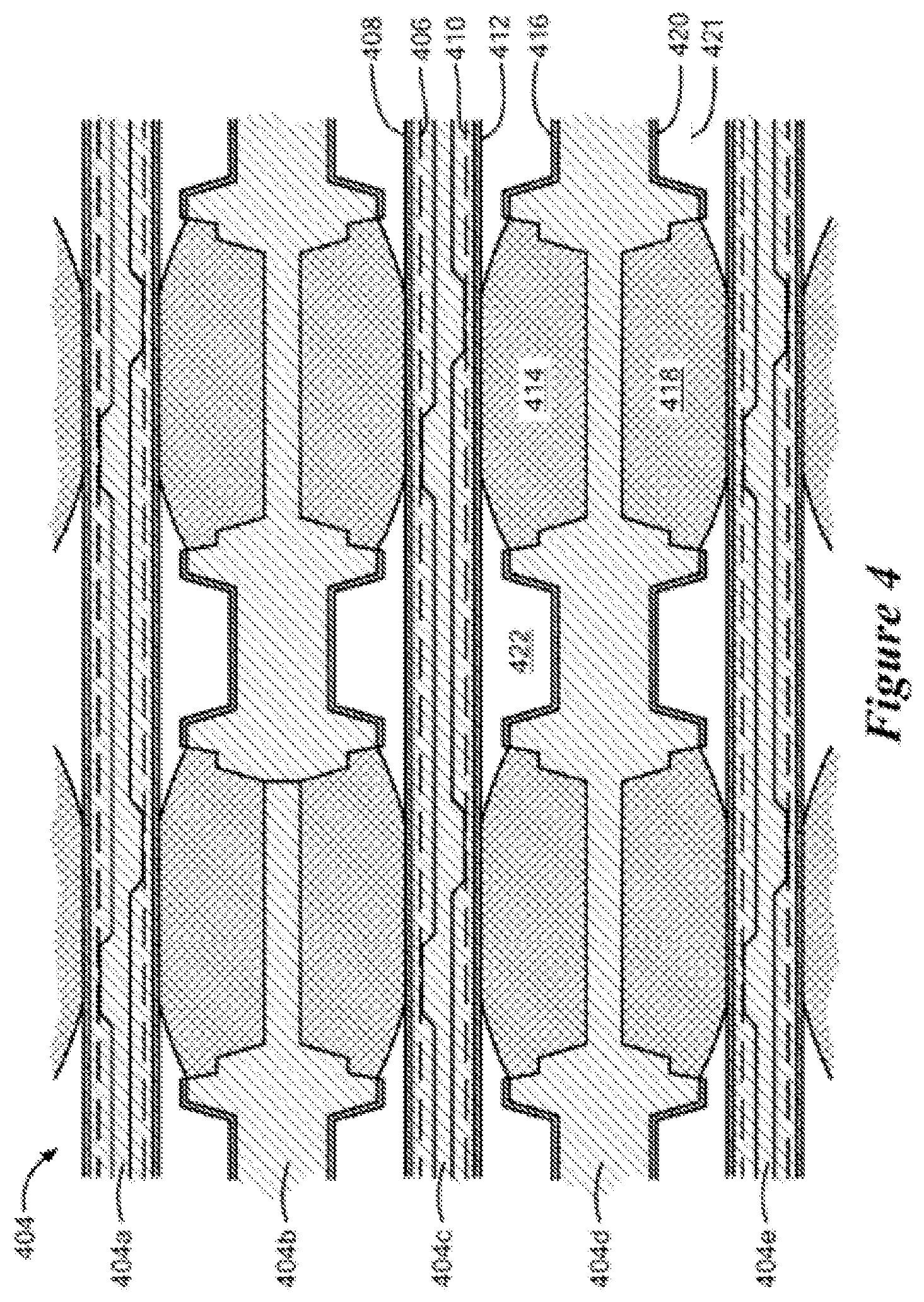 Patent US11777422 Figure 5 – Multilayered microhydraulic actuators