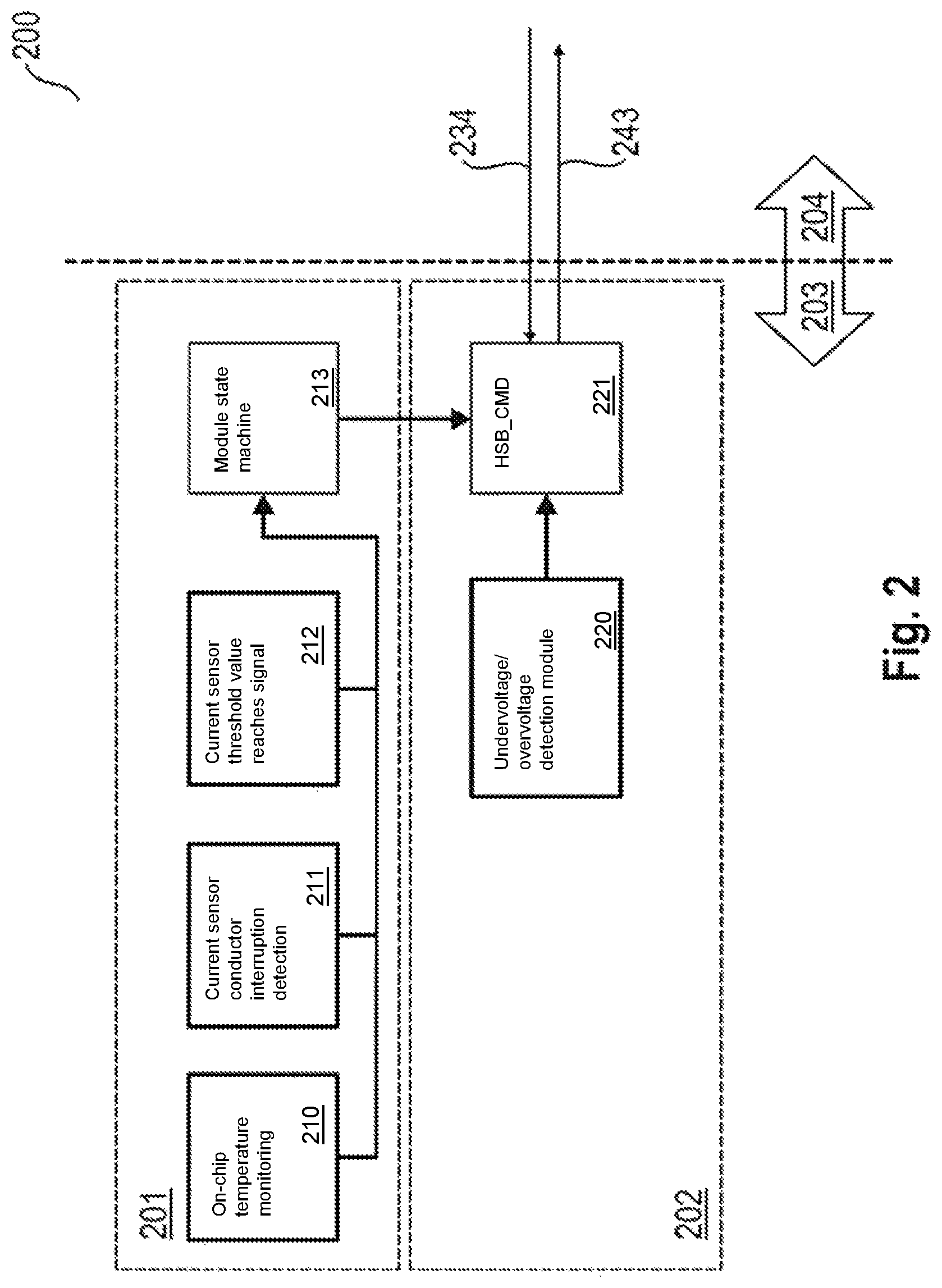 Patent US11777436 Figure 2 – Method and system for a safety concept for an AC battery