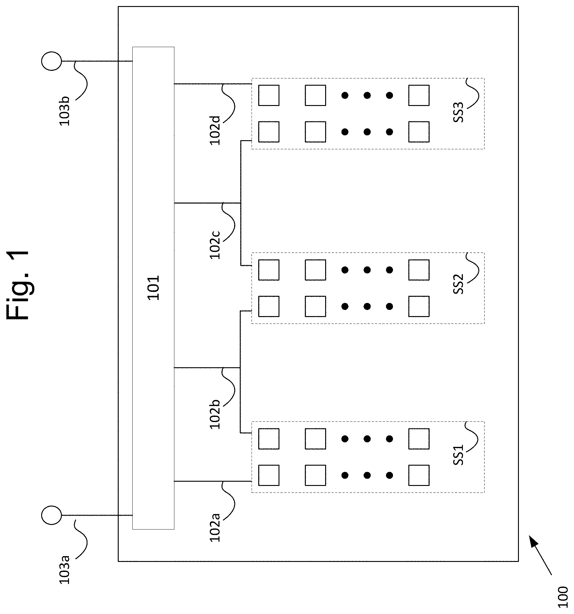 Patent US11777444 Figure 1 – Heat dissipation for a photovoltaic junction box