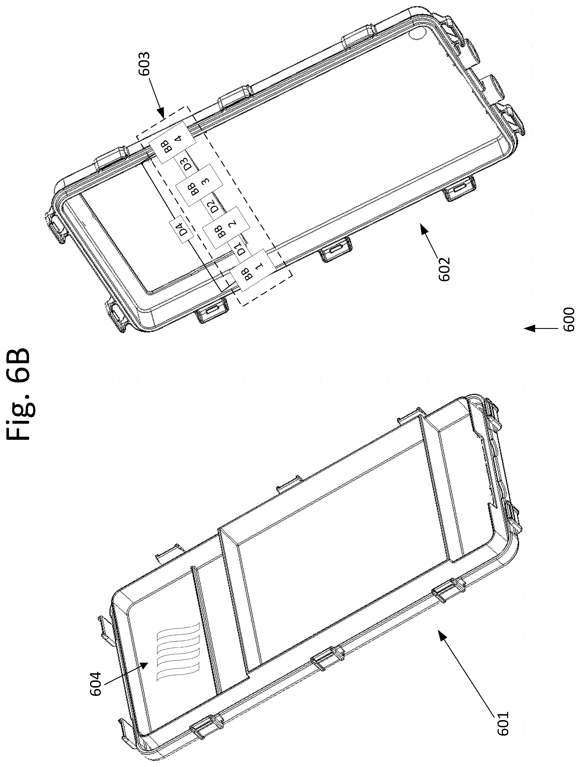Patent US11777444 Figure 12 – Heat dissipation for a photovoltaic junction box