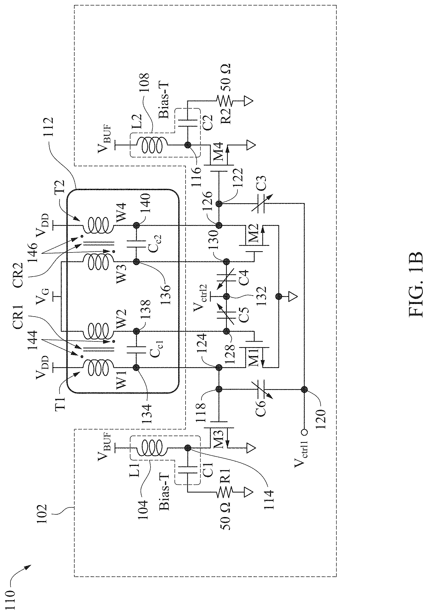 Patent US11777446 Figure 2 – Oscillator circuit and device