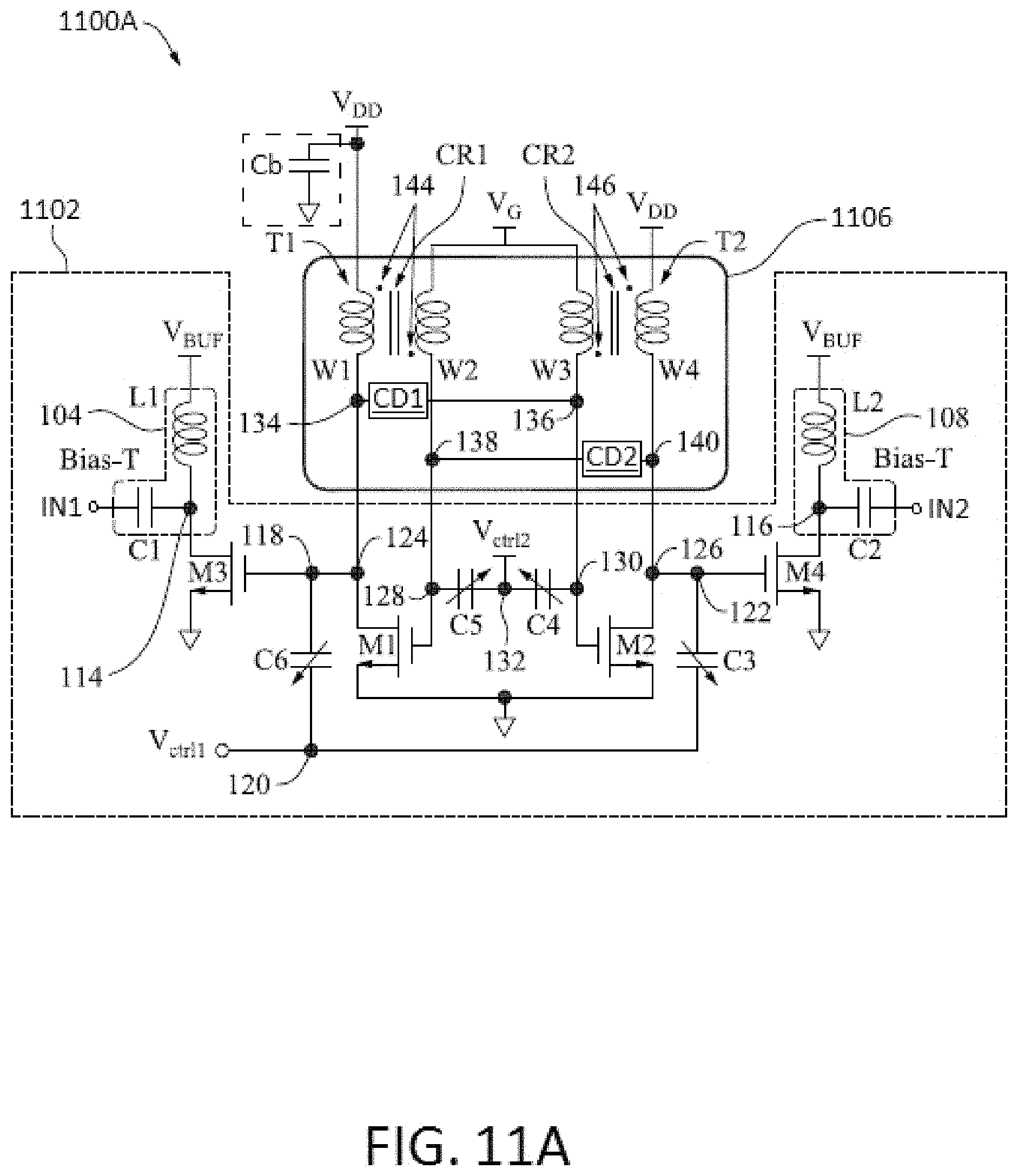 Patent US11777446 Figure 12 – Oscillator circuit and device