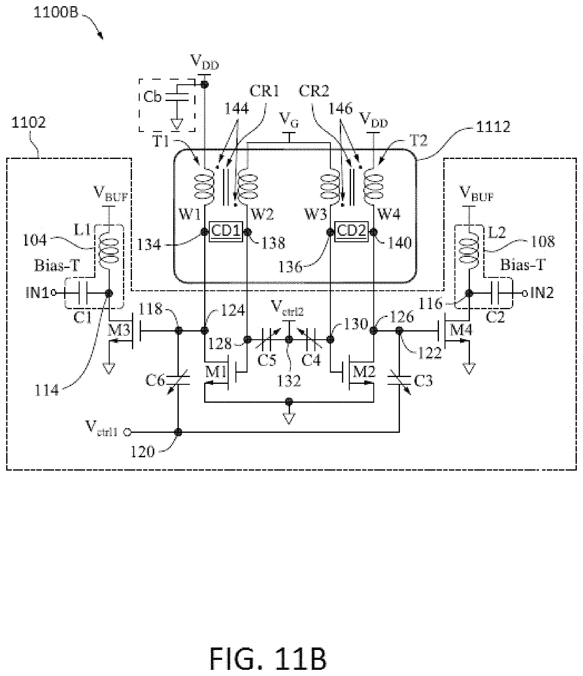 Patent US11777446 Figure 13 – Oscillator circuit and device