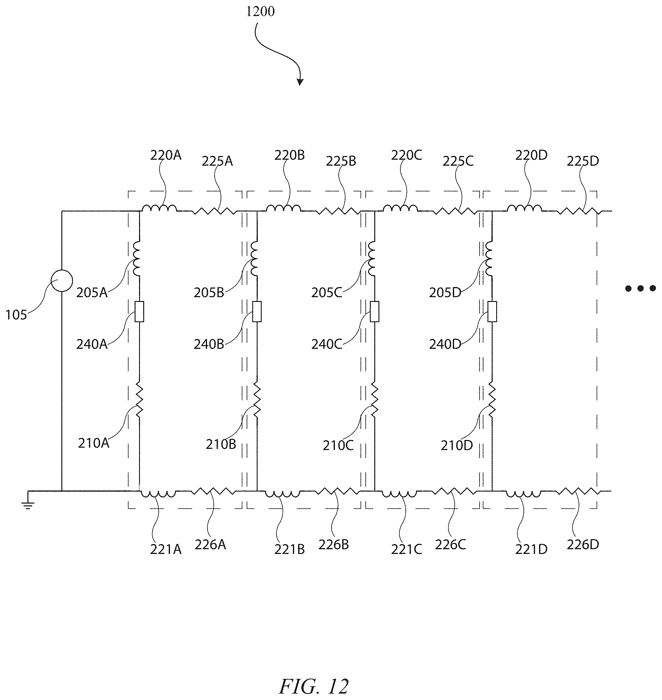 Patent US11777448 Figure 12 – Efficient high power microwave generation using recirculating pulses