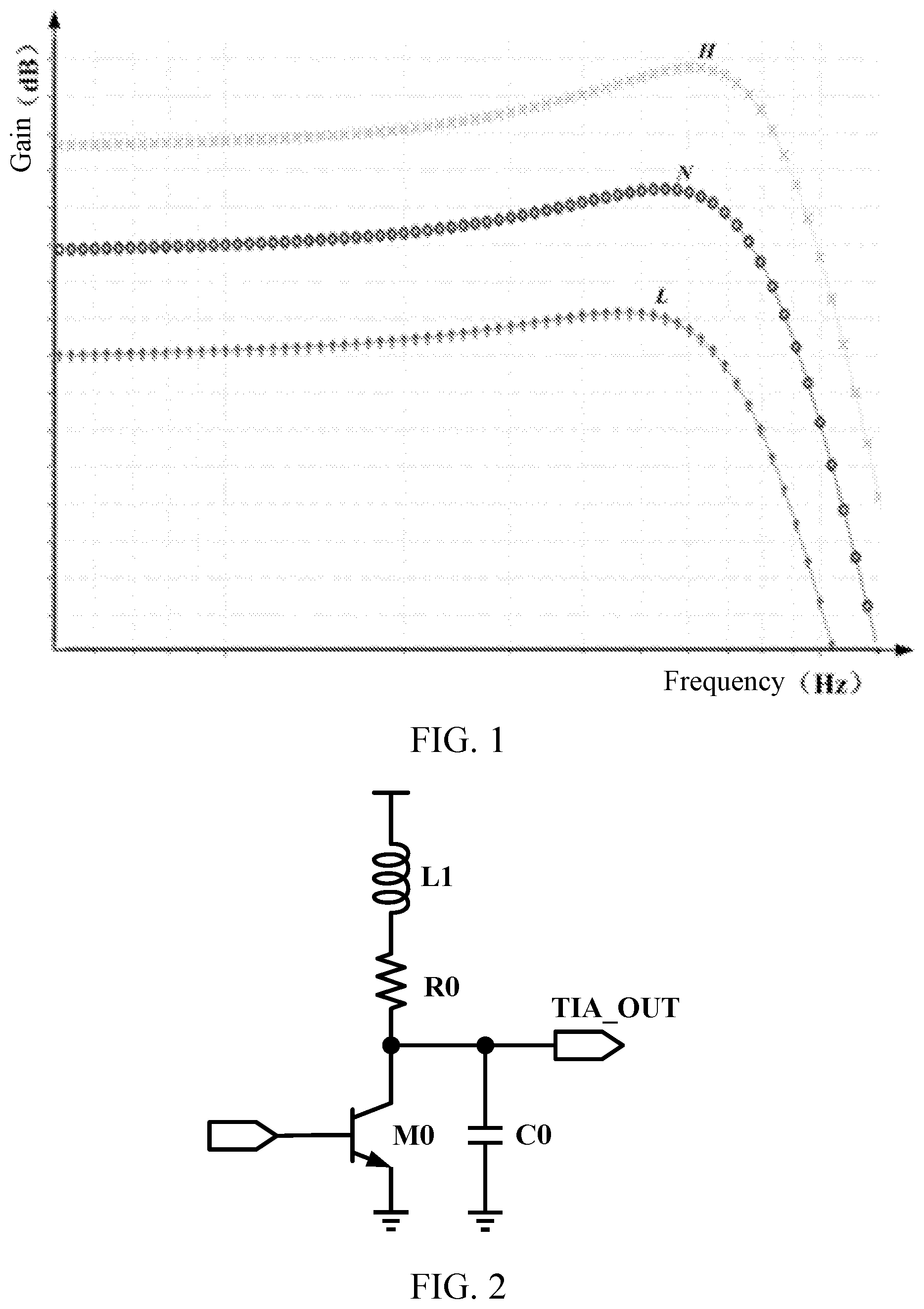 Patent US11777452 Figure 1 – High-speed transimpedance amplifier with bandwidth extension feature over full temperature range and bandwidth extension method