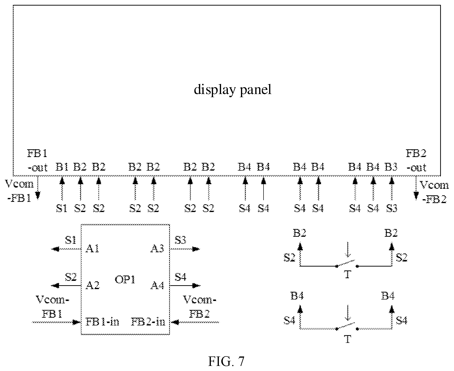 Patent US11777453 Figure 7 – Public voltage compensation method and display panel