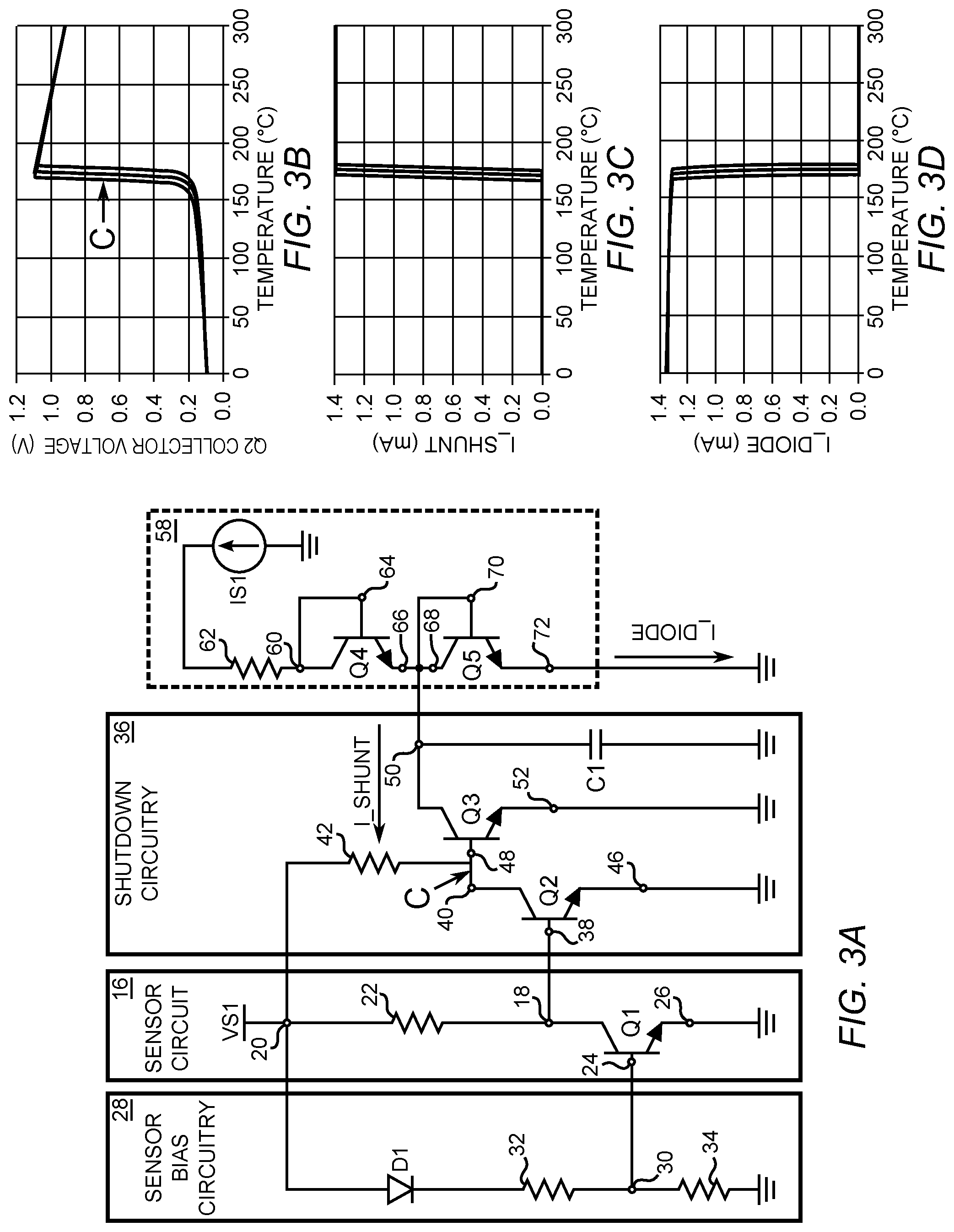 Patent US11777455 Figure 3 – Integrated circuit amplifier and thermal protection circuitry