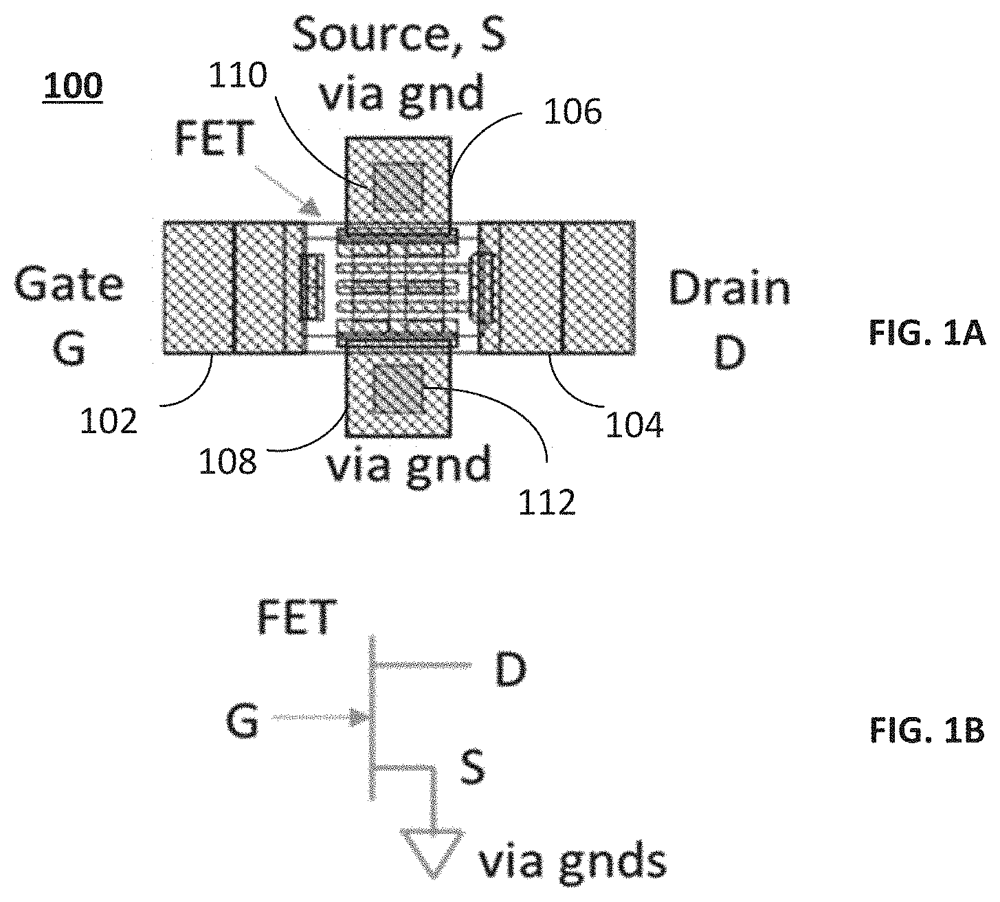 Patent US11777461 Figure 1 – High efficiency wideband feedback amplifier