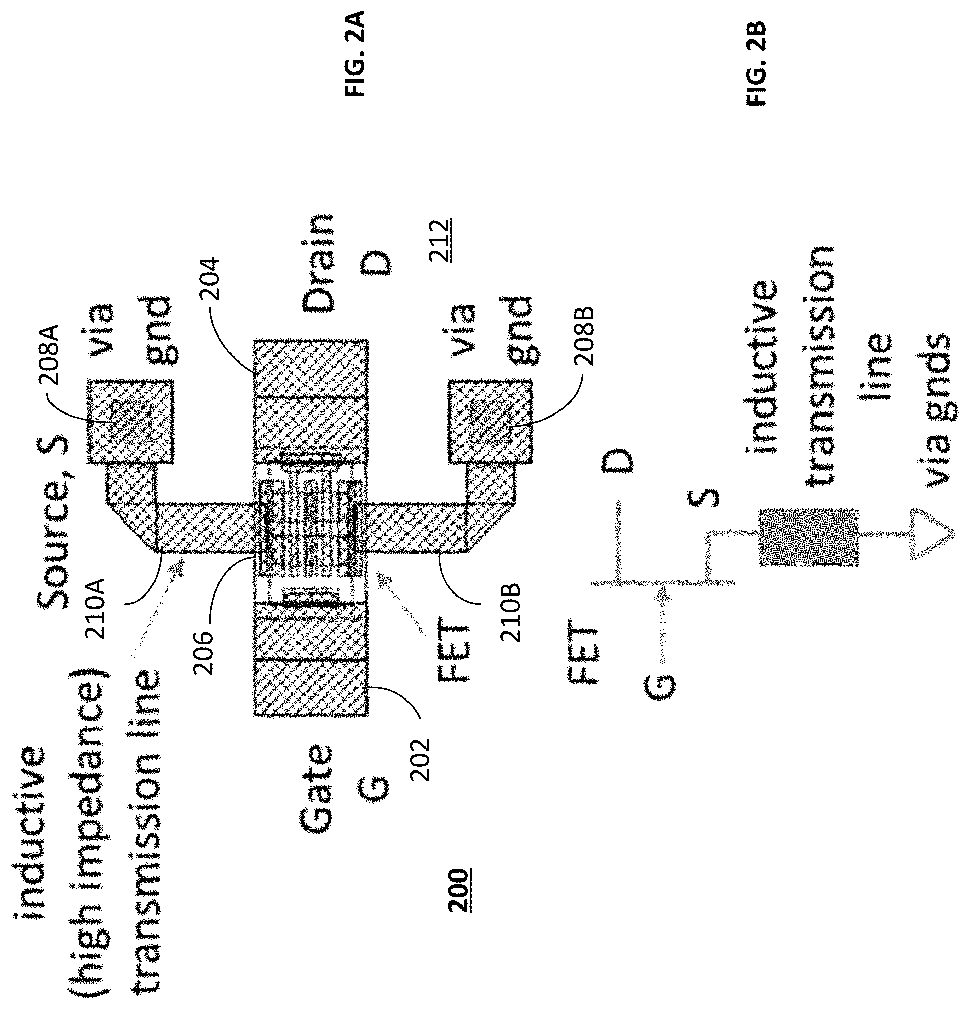 Patent US11777461 Figure 2 – High efficiency wideband feedback amplifier