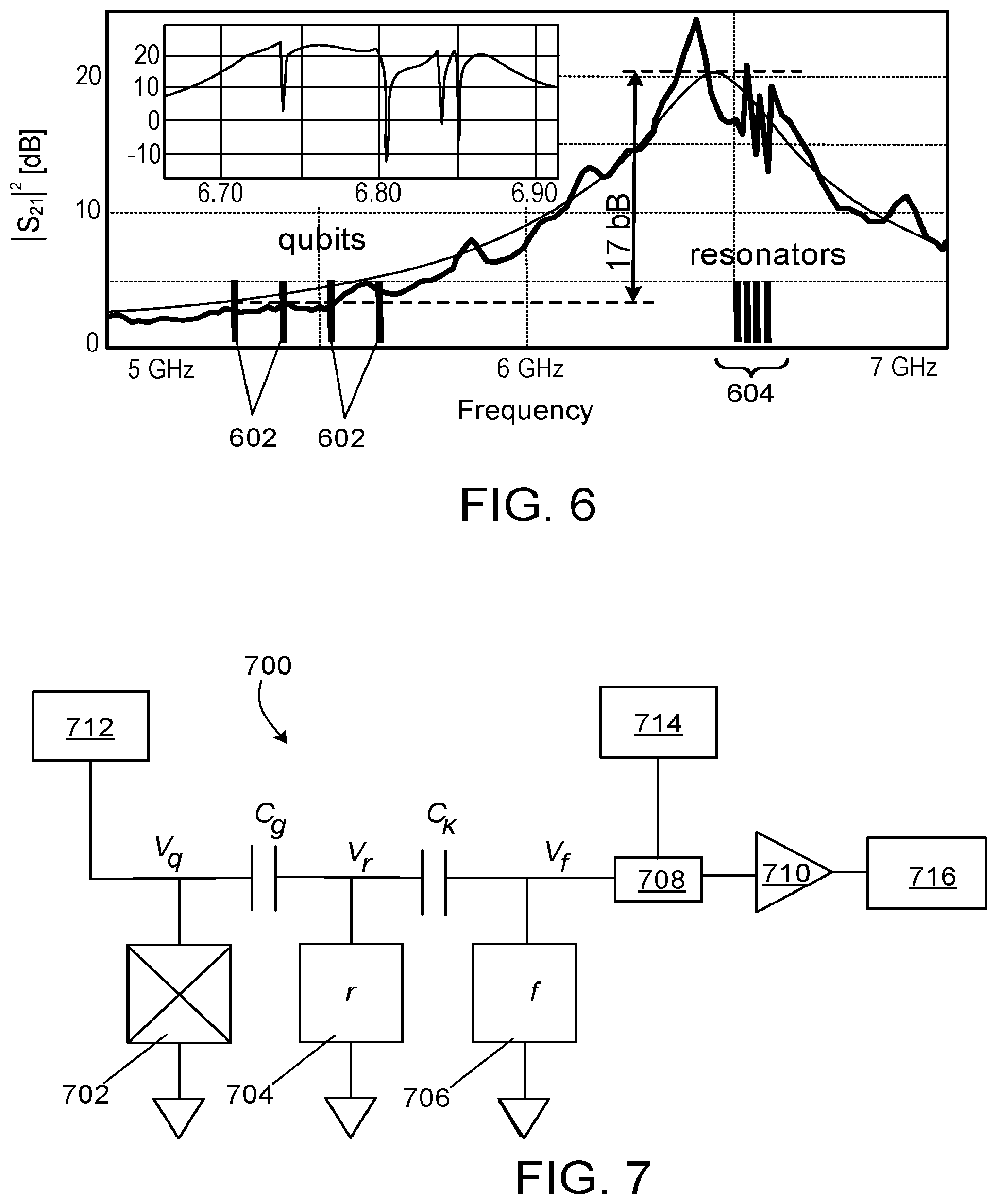 Patent US11777462 Figure 5 – Amplifier frequency matching for qubit readout