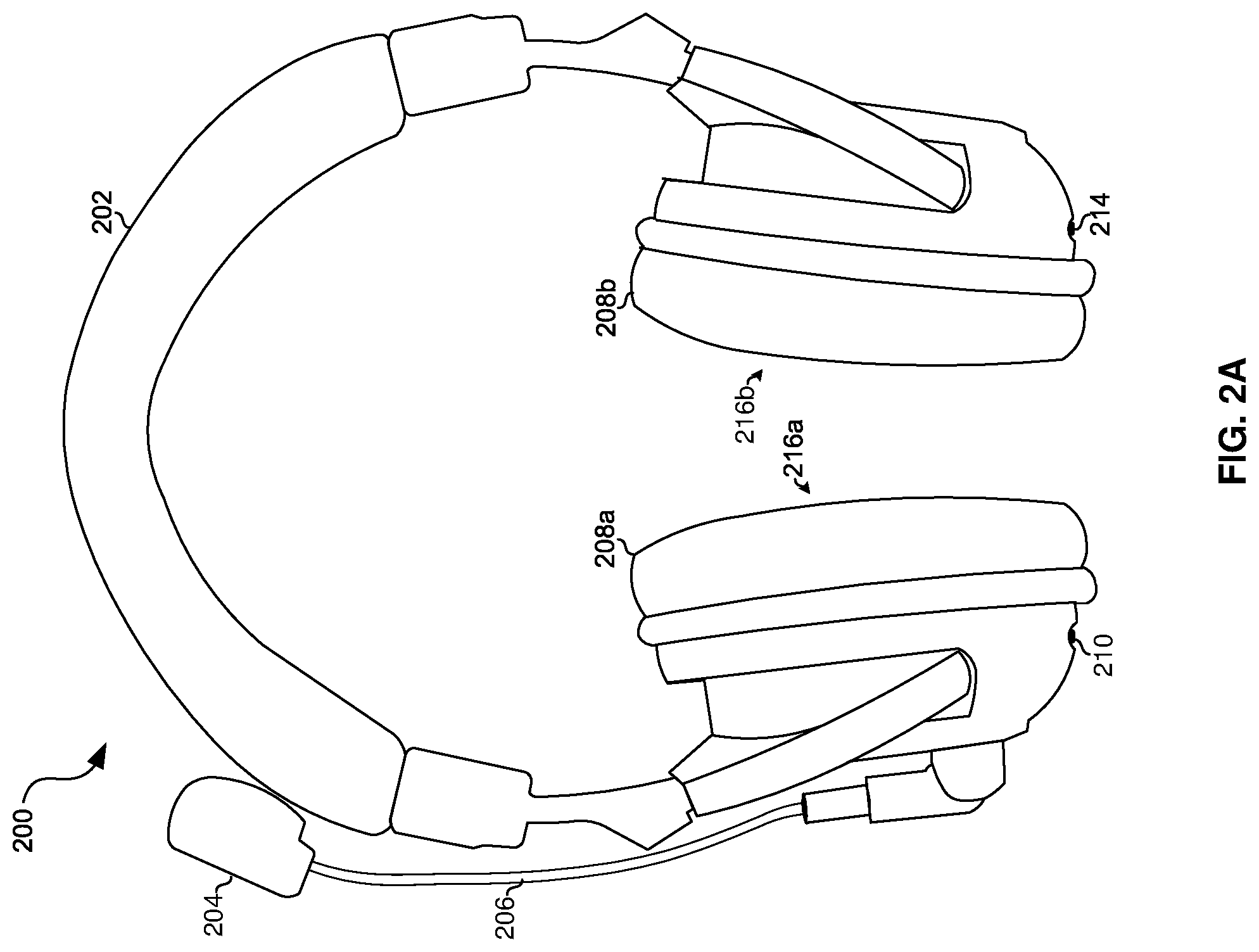 Patent US11777464 Figure 4 – Headset with programmable microphone modes