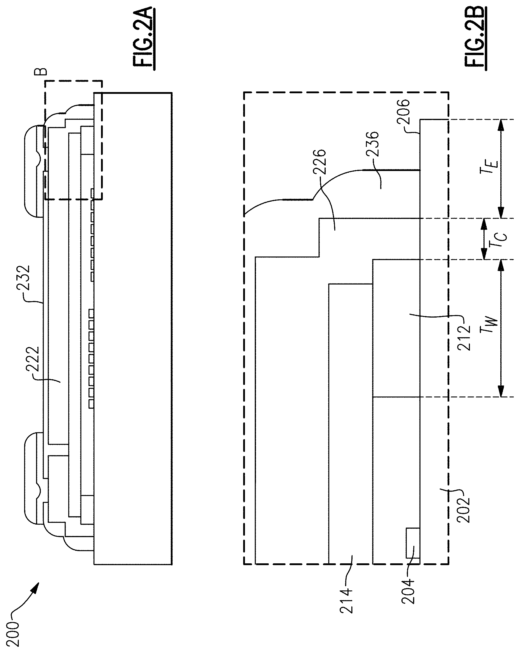 Patent US11777465 Figure 2 – Packaged surface acoustic wave devices