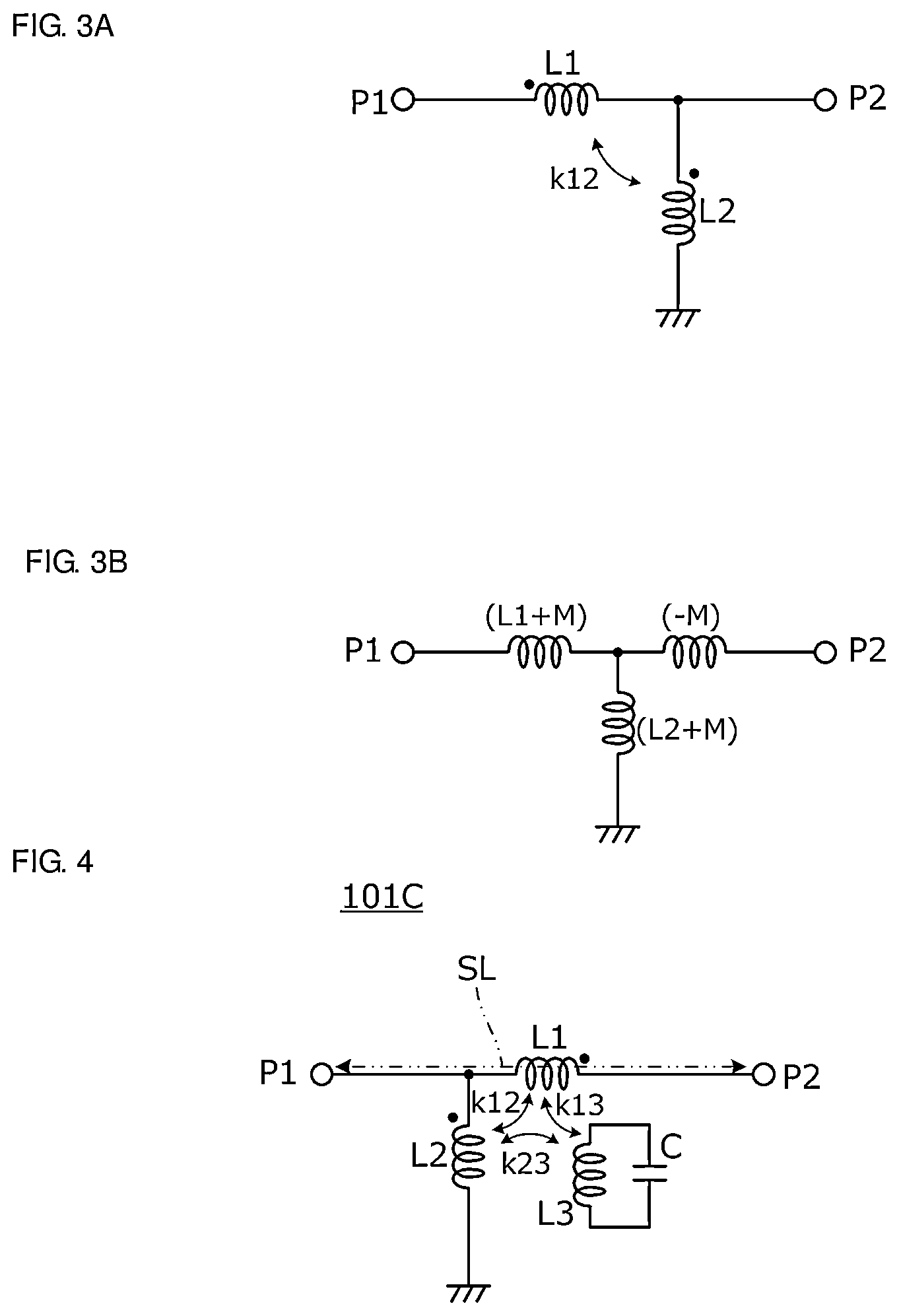 Patent US11777466 Figure 3 – Matching circuit, matching circuit element, and communication device