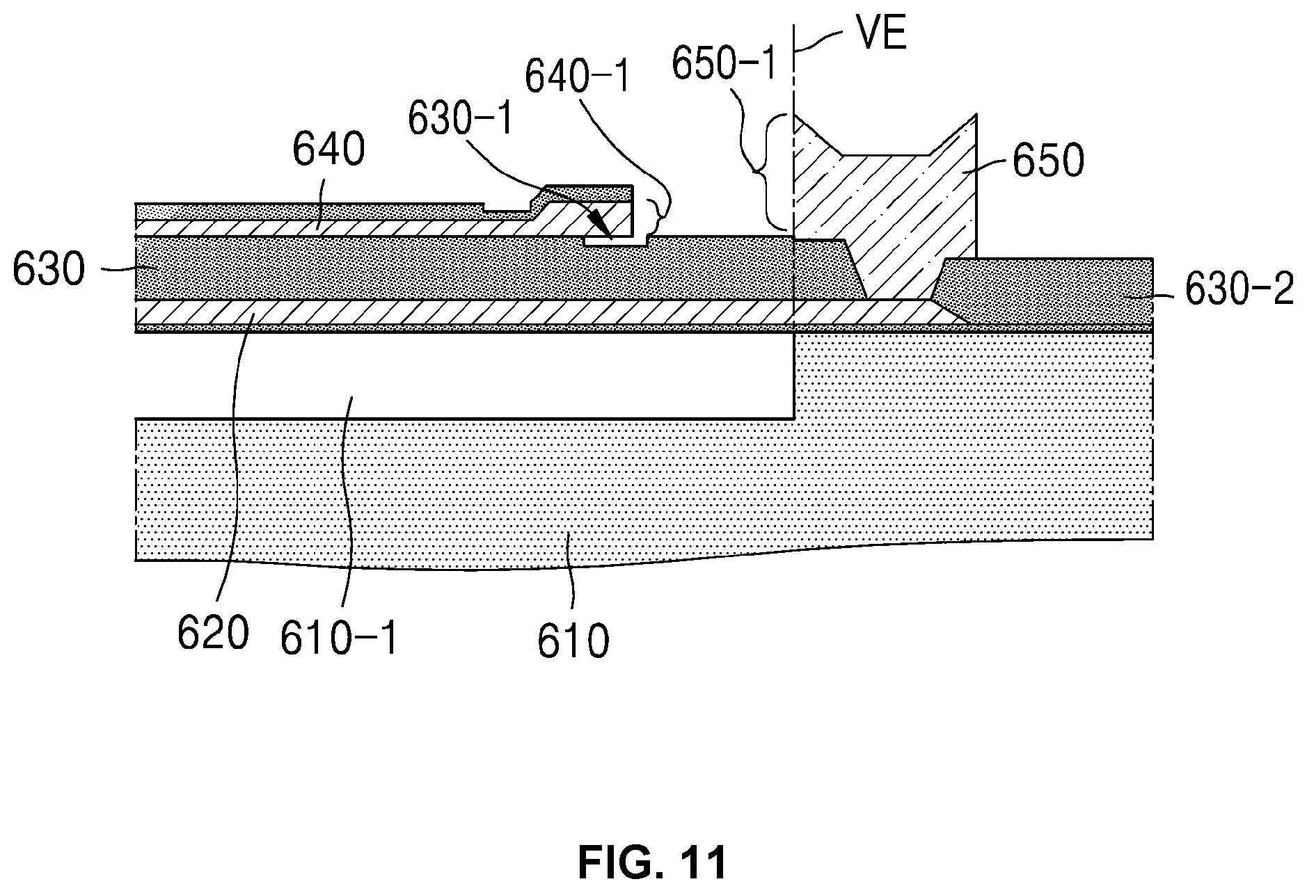 Patent US11777467 Figure 11 – Air-gap type film bulk acoustic resonator