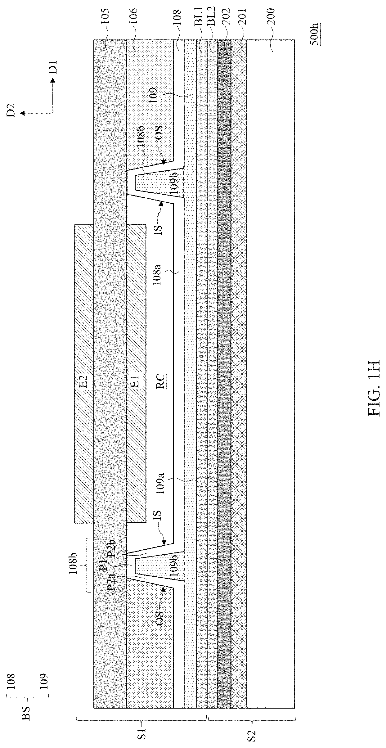 Patent US11777472 Figure 8 – Bulk acoustic wave resonator