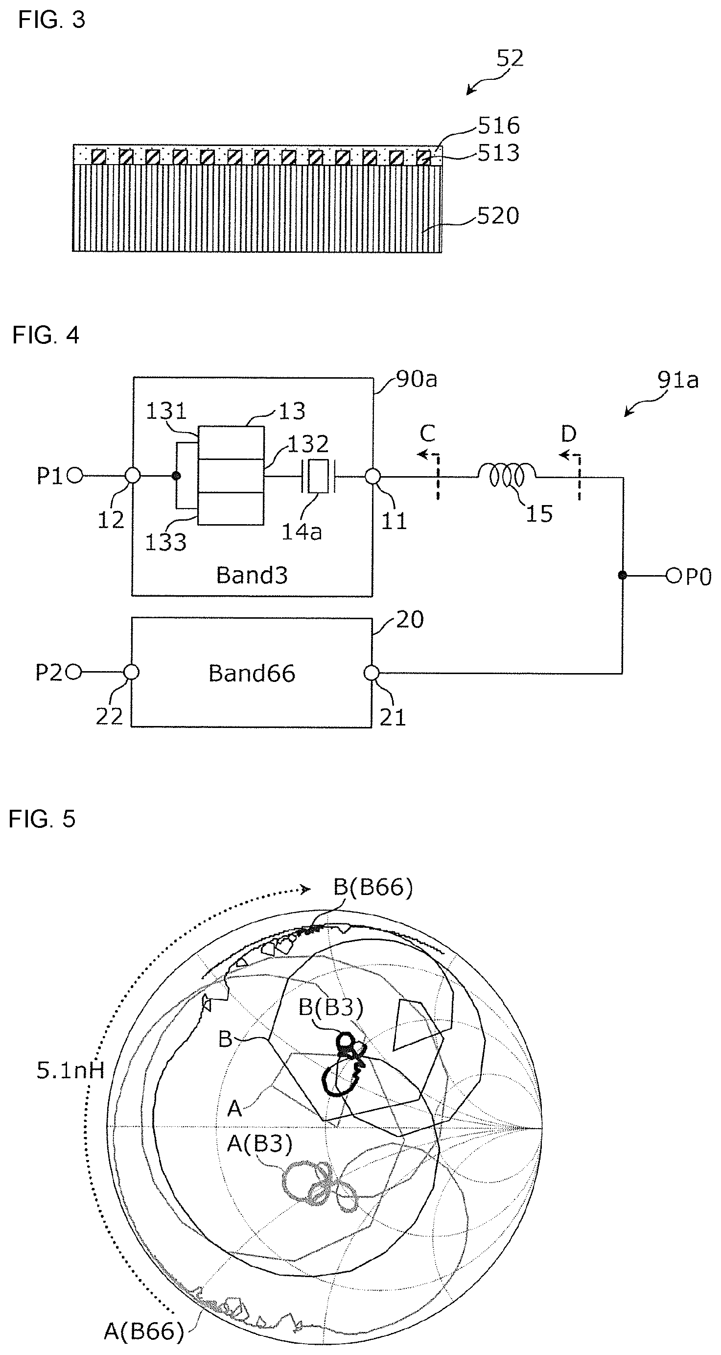 Patent US11777473 Figure 2 – Multiplexer, high-frequency front-end circuit, and communication device