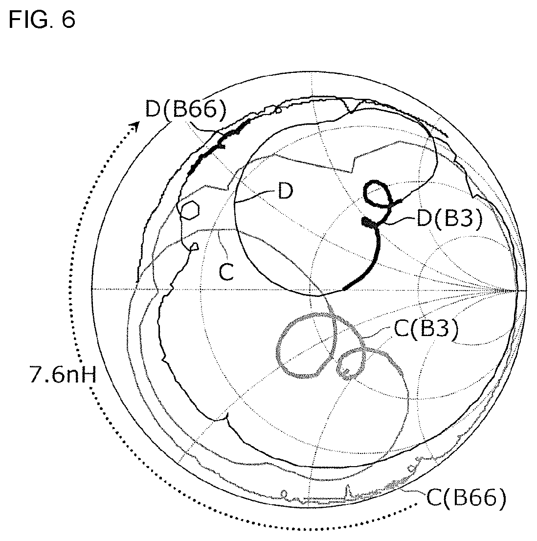 Patent US11777473 Figure 3 – Multiplexer, high-frequency front-end circuit, and communication device