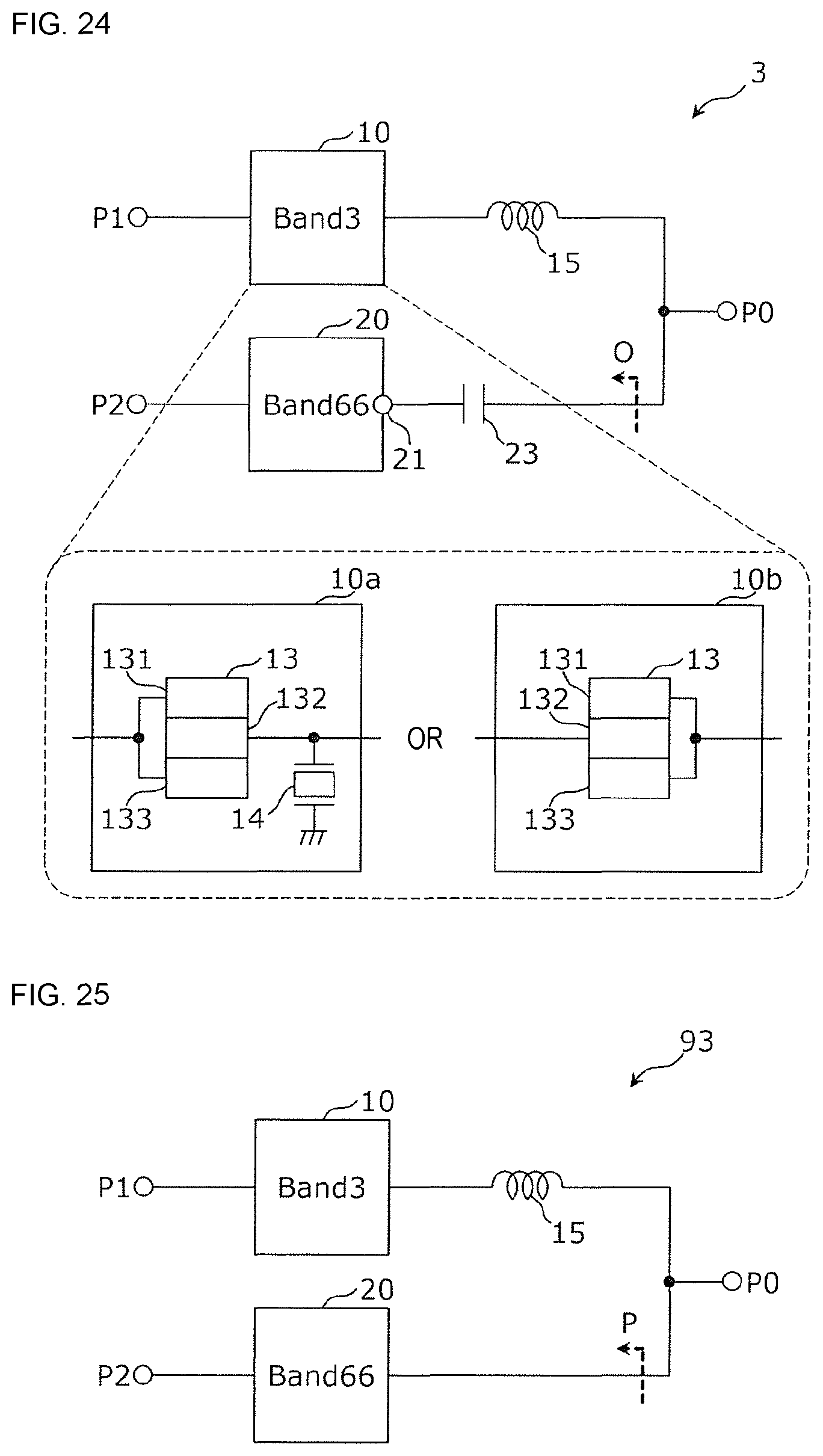 Patent US11777473 Figure 17 – Multiplexer, high-frequency front-end circuit, and communication device
