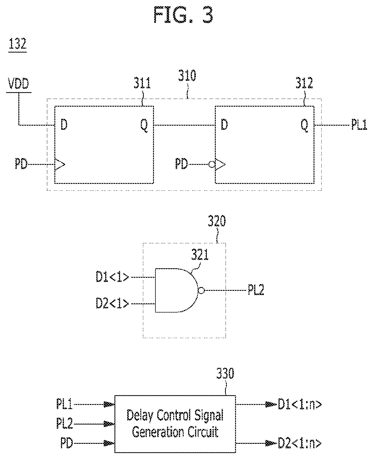Patent US11777474 Figure 3 – Signal generation circuit having minimum delay, semiconductor apparatus using the same, and signal generation method