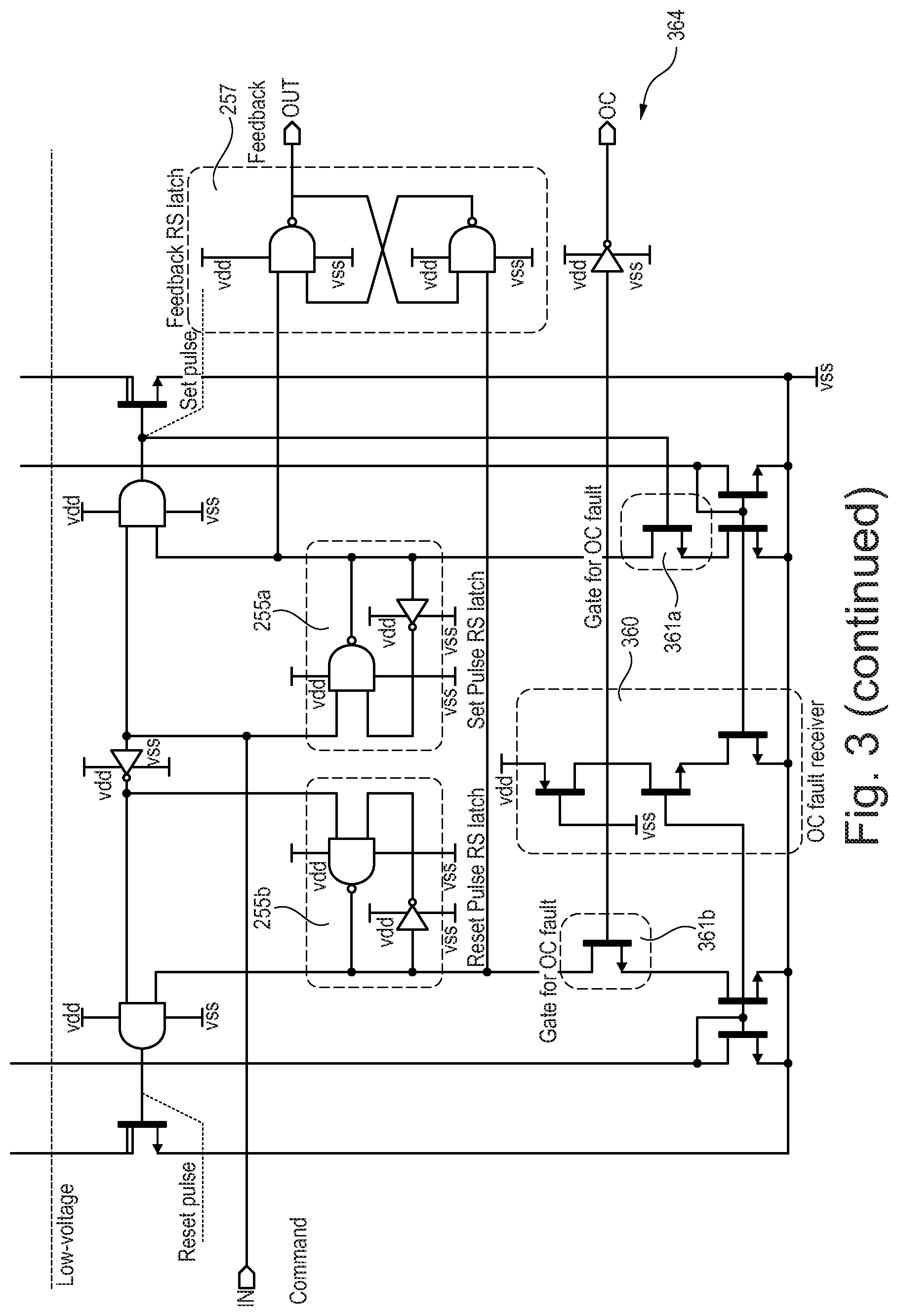 Patent US11777476 Figure 4 – Level shifter circuit with integrated feedback circuit, dc-dc converter, and method