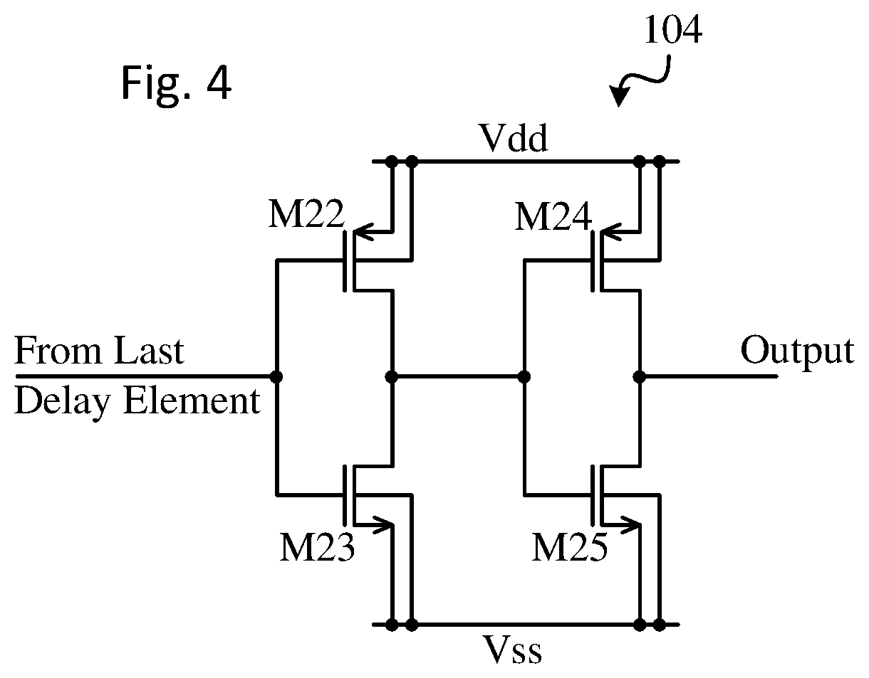 Patent US11777481 Figure 3 – Noise-tolerant delay circuit
