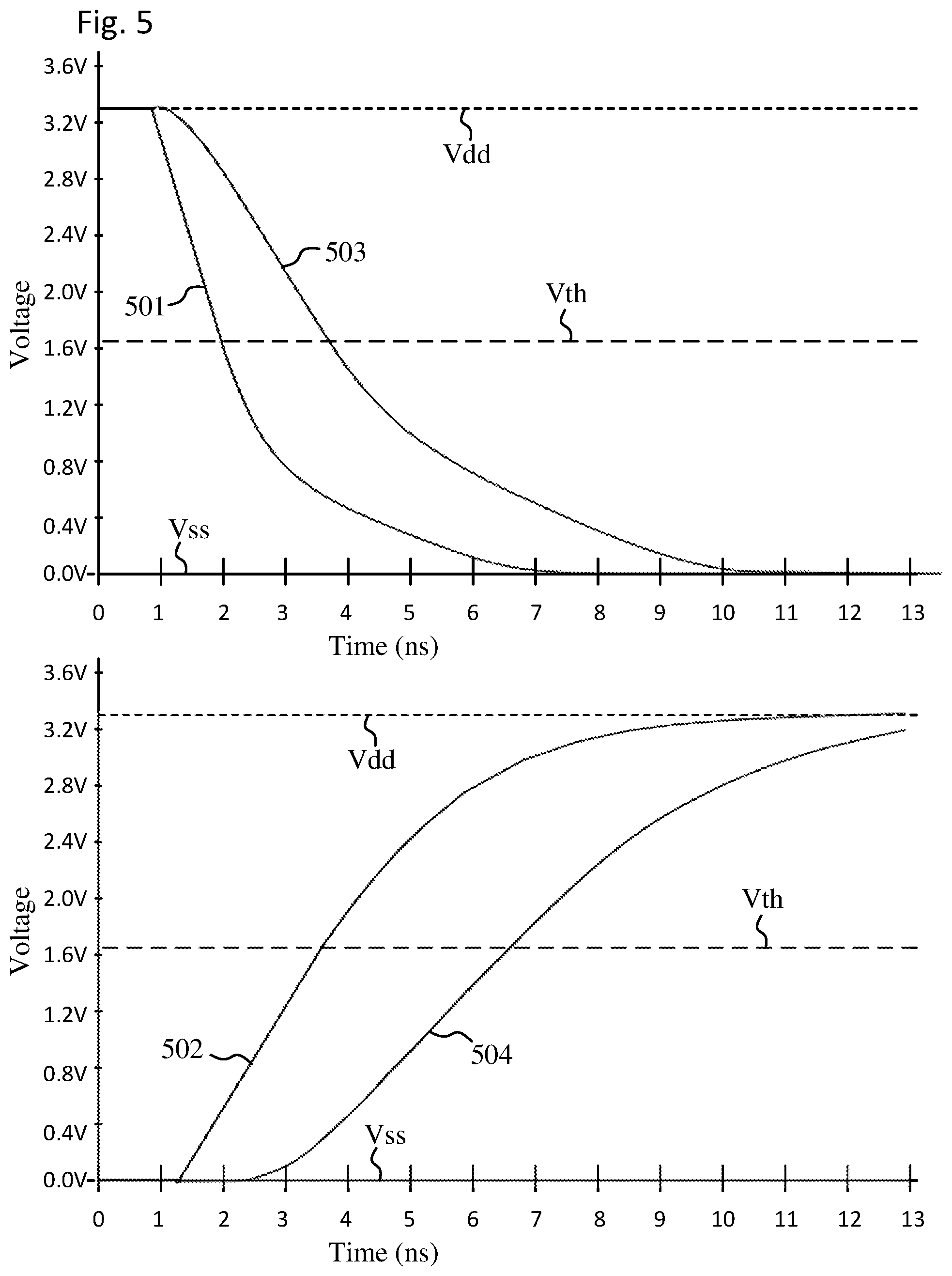 Patent US11777481 Figure 4 – Noise-tolerant delay circuit