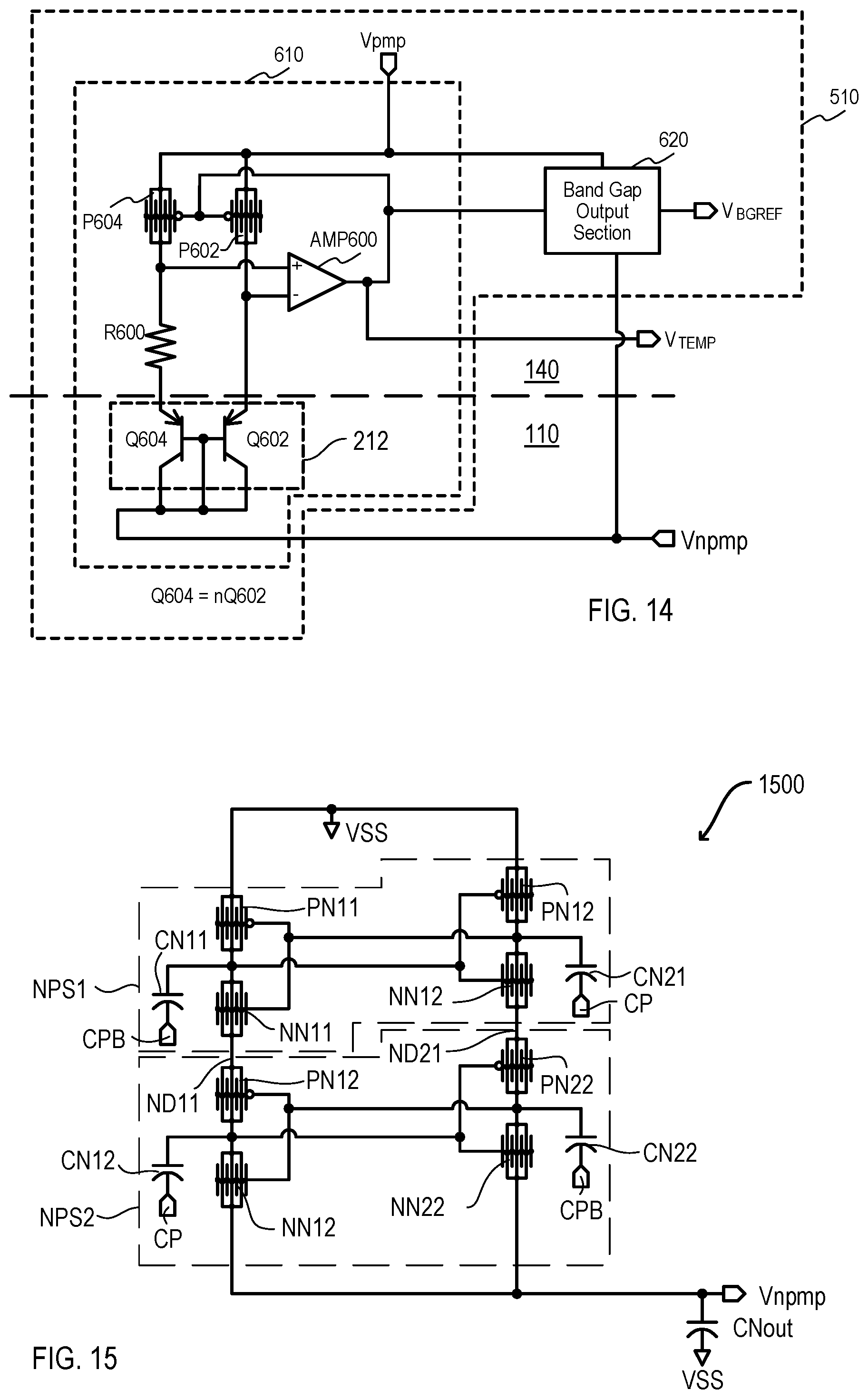 Patent US11777486 Figure 8 – Temperature sensor circuits for integrated circuit devices