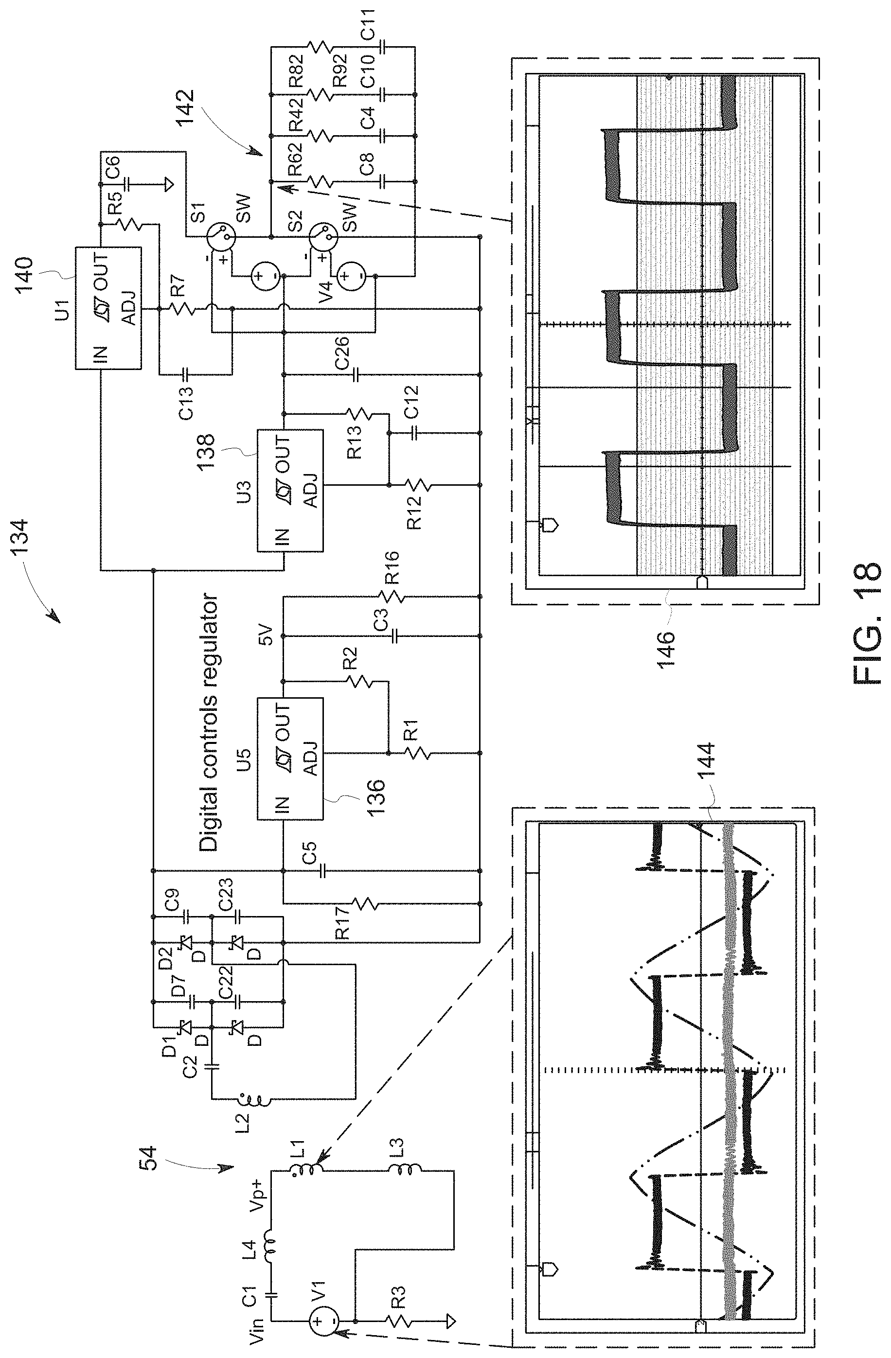 Patent US11777487 Figure 14 – Gate driver coreless transformers for magnetic resonance imaging power electronics