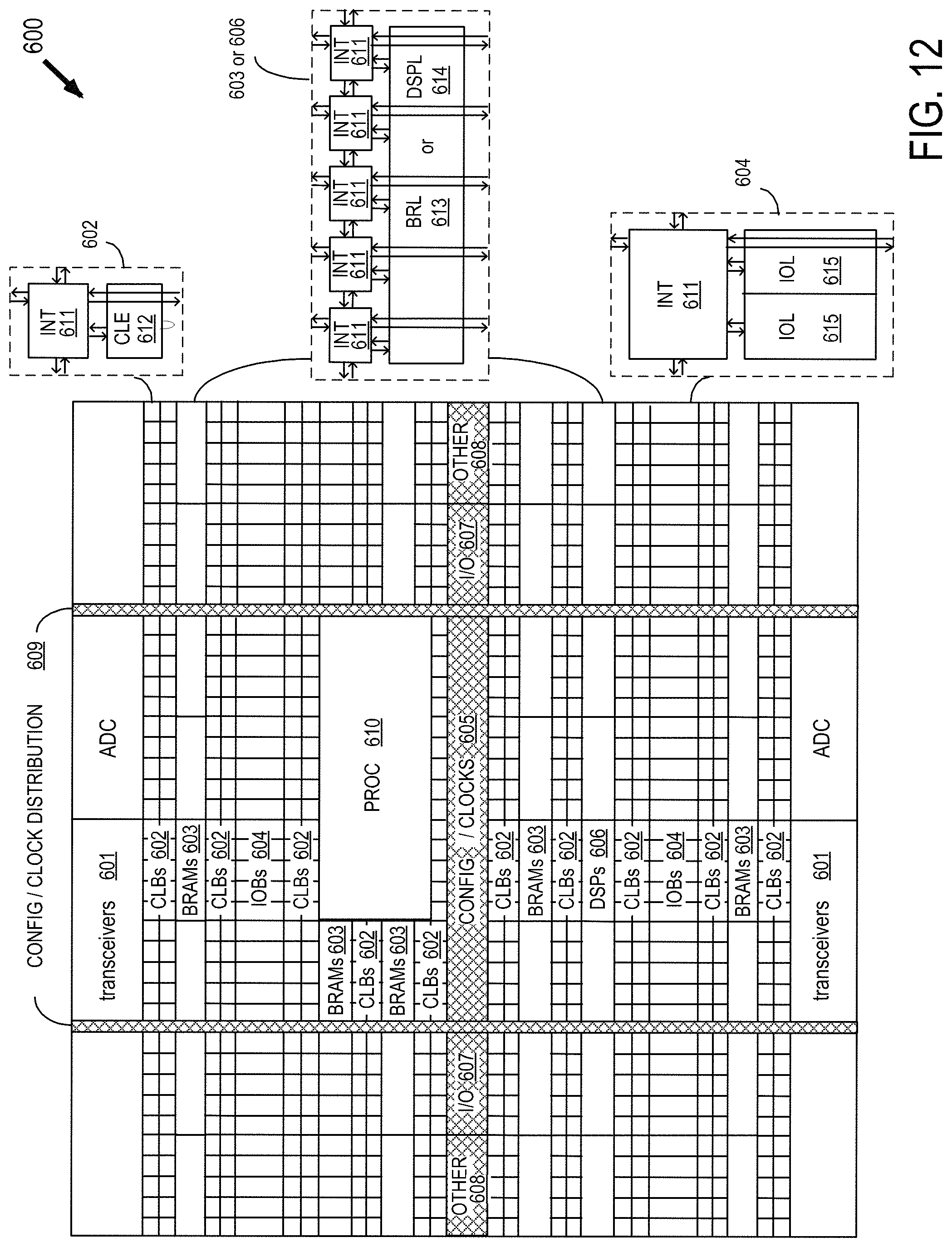 Patent US11777489 Figure 12 – Voltage sensing and biasing for wide supply range integrated circuit transceivers