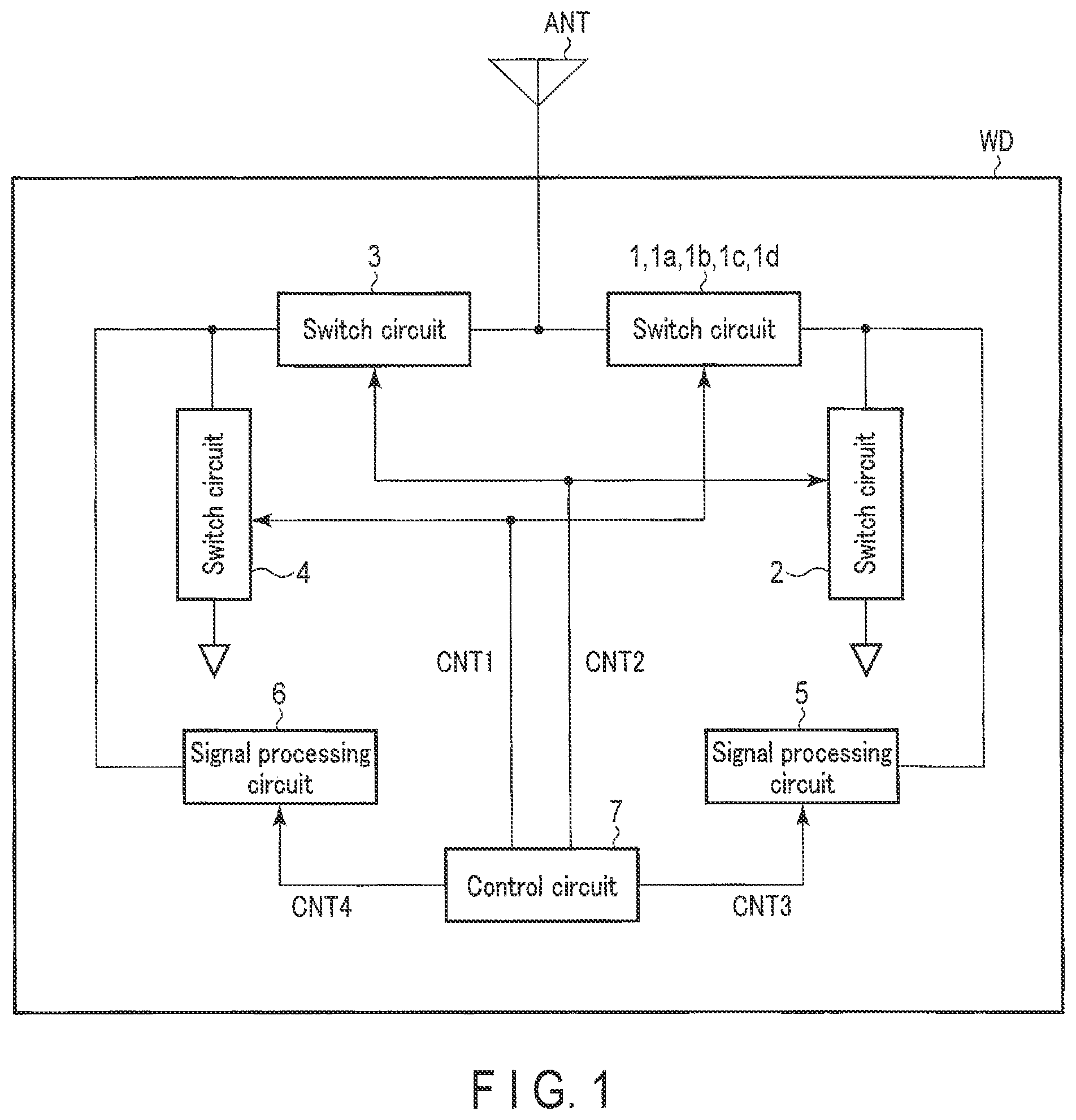 Patent US11777492 Figure 1 – Semiconductor device