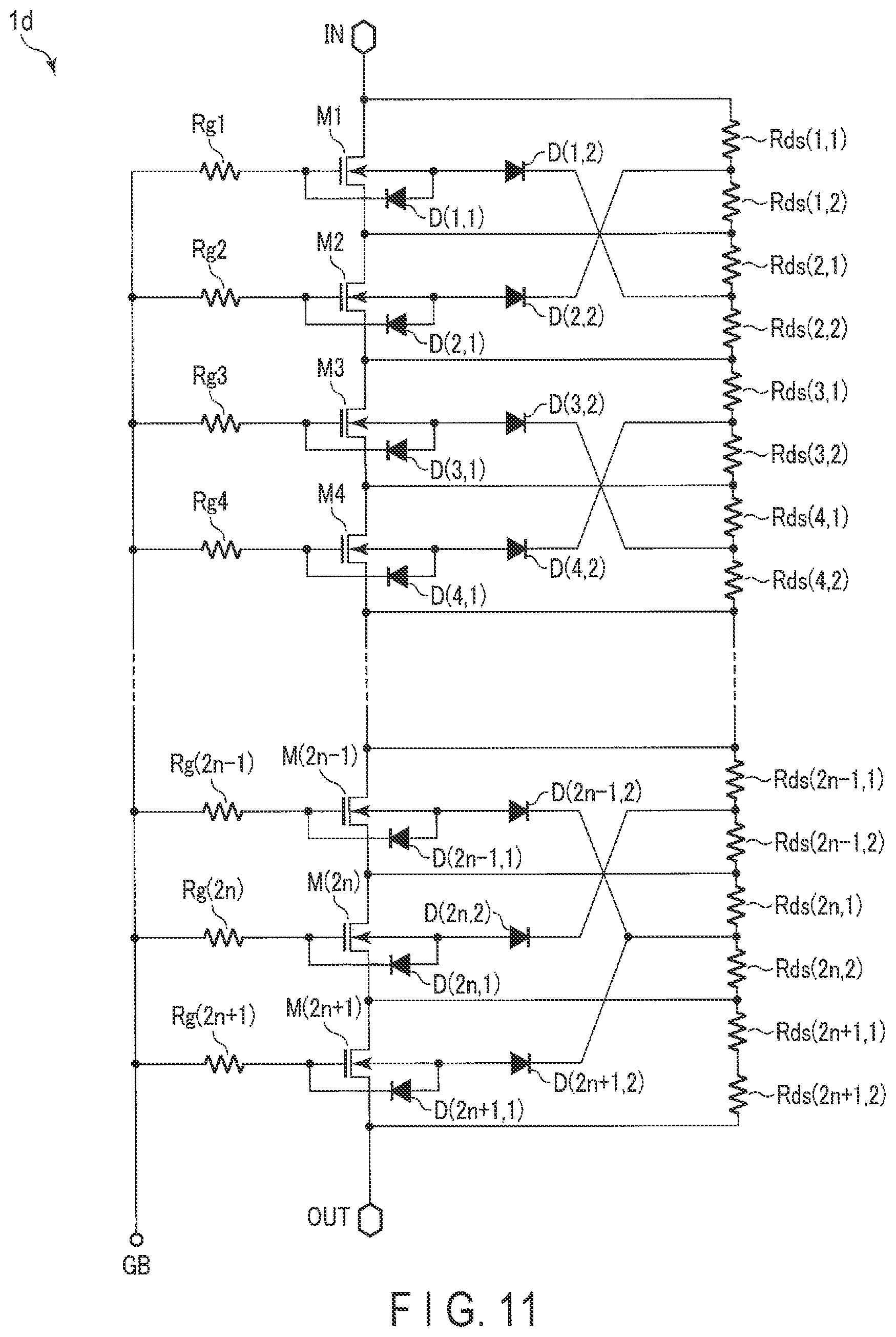 Patent US11777492 Figure 10 – Semiconductor device